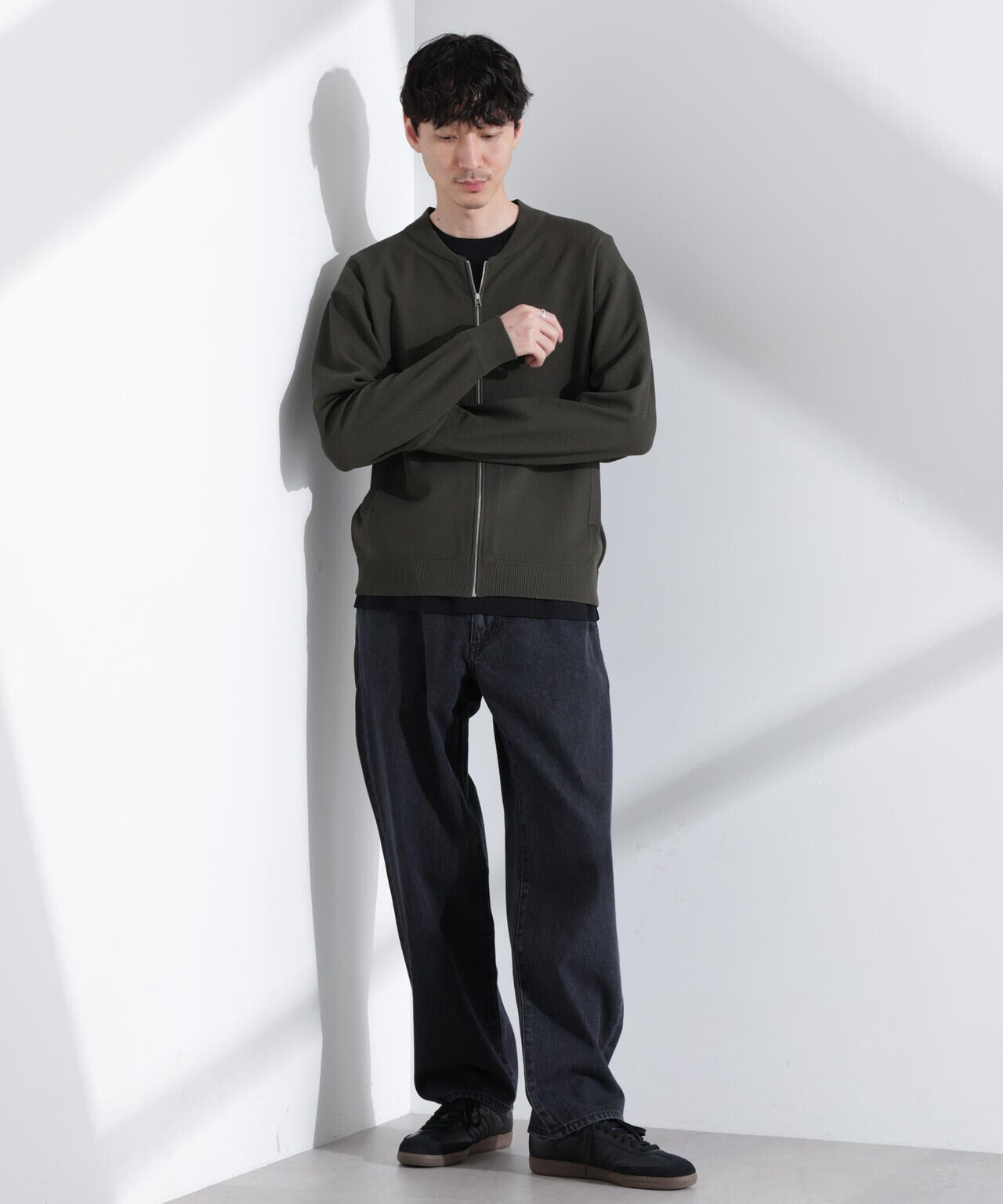 エアニットジップブルゾン 6725112209