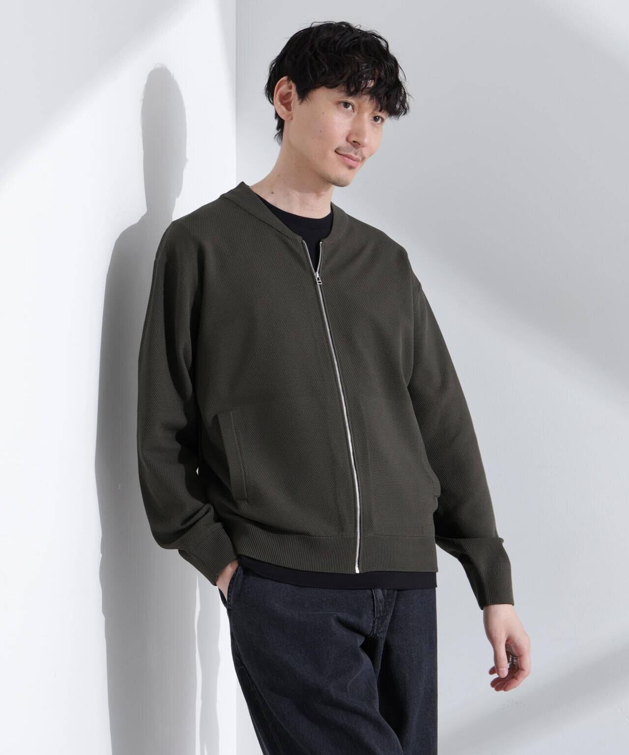 エアニットジップブルゾン 6725112209