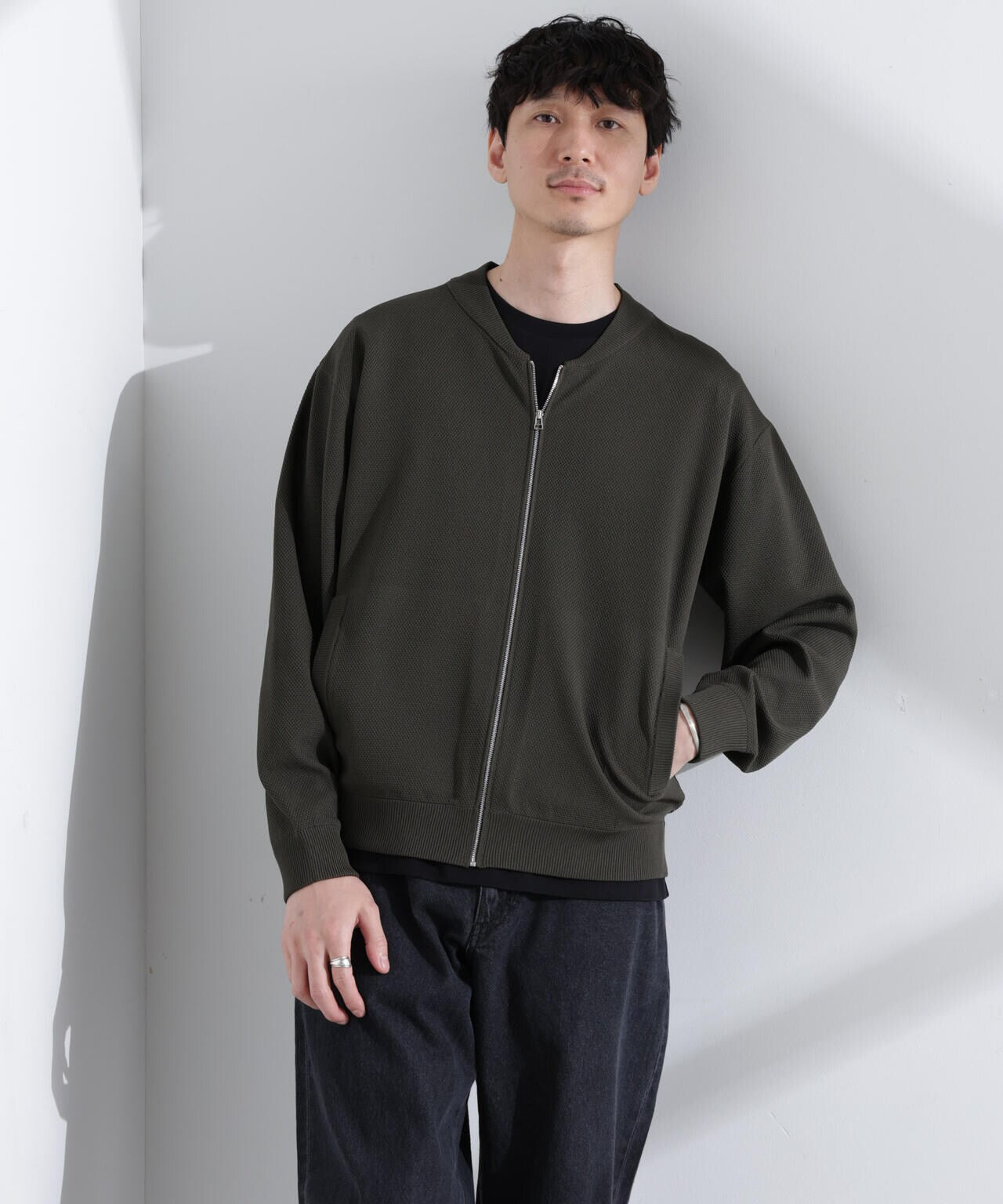 エアニットジップブルゾン 6725112209