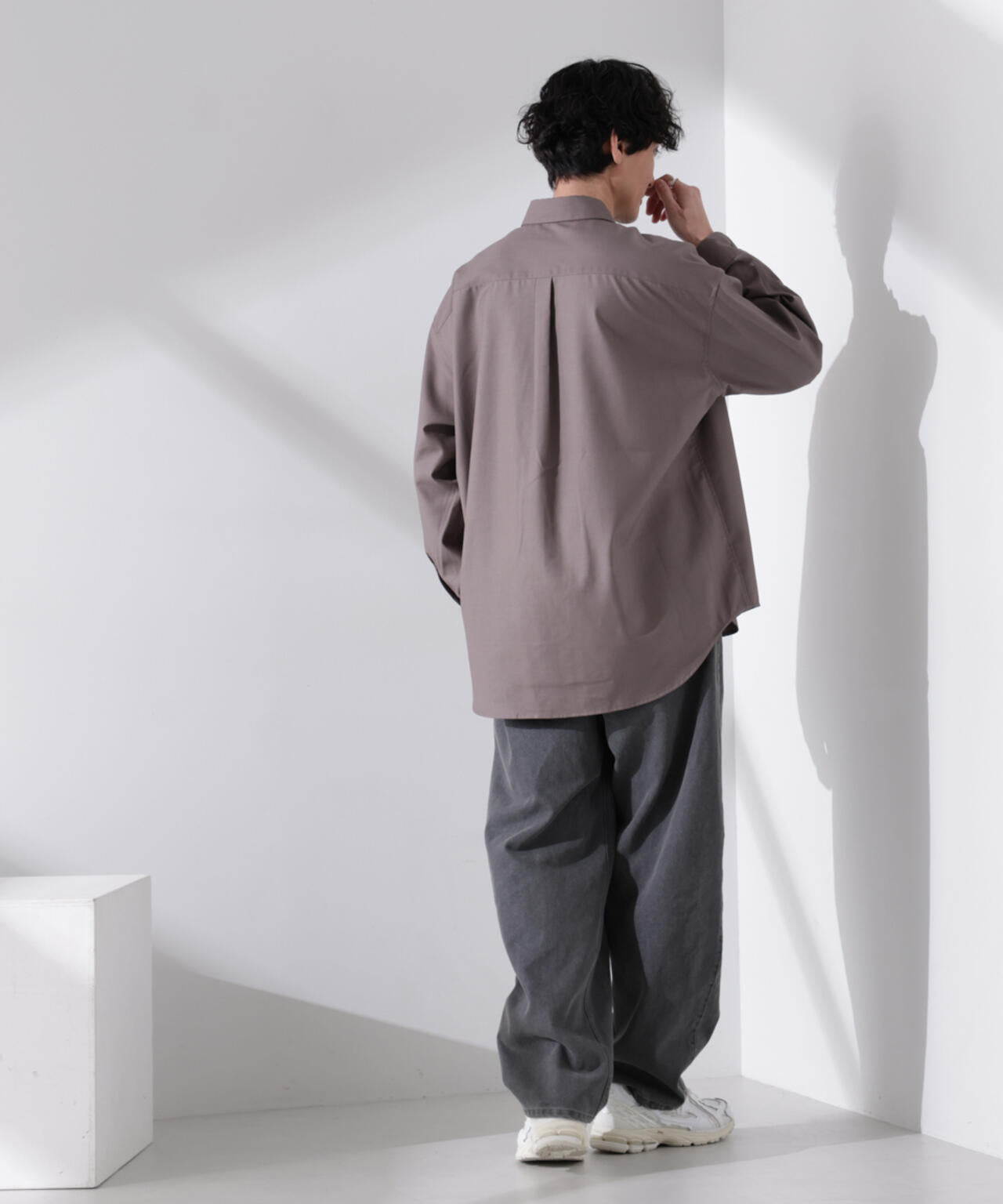 ビッグドレープシャツ 長袖 6725120204