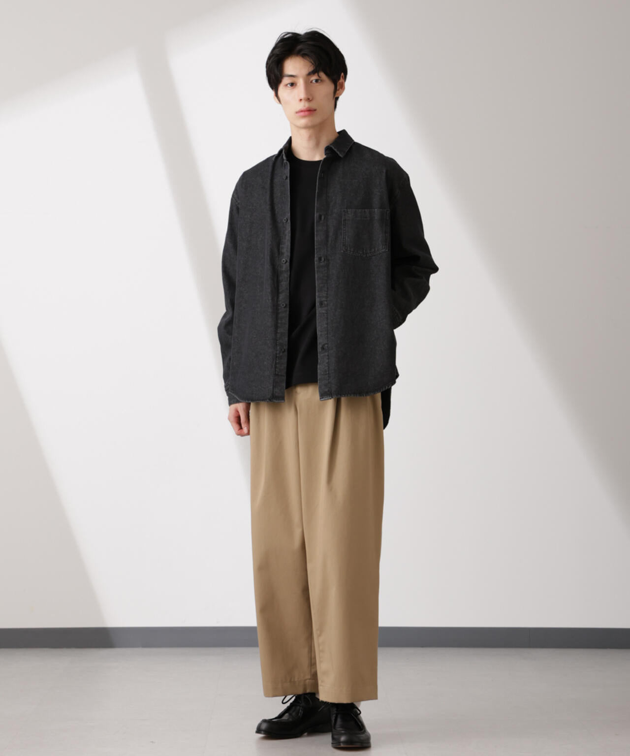 ライトオンスデニムシャツ 長袖 6725120205