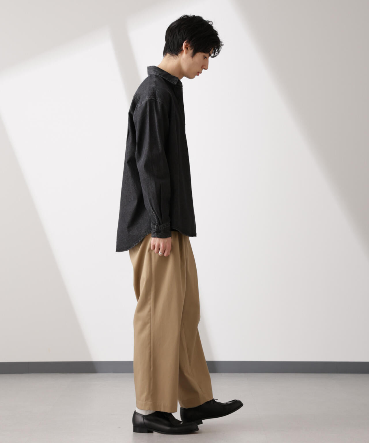 ライトオンスデニムシャツ 長袖 6725120205