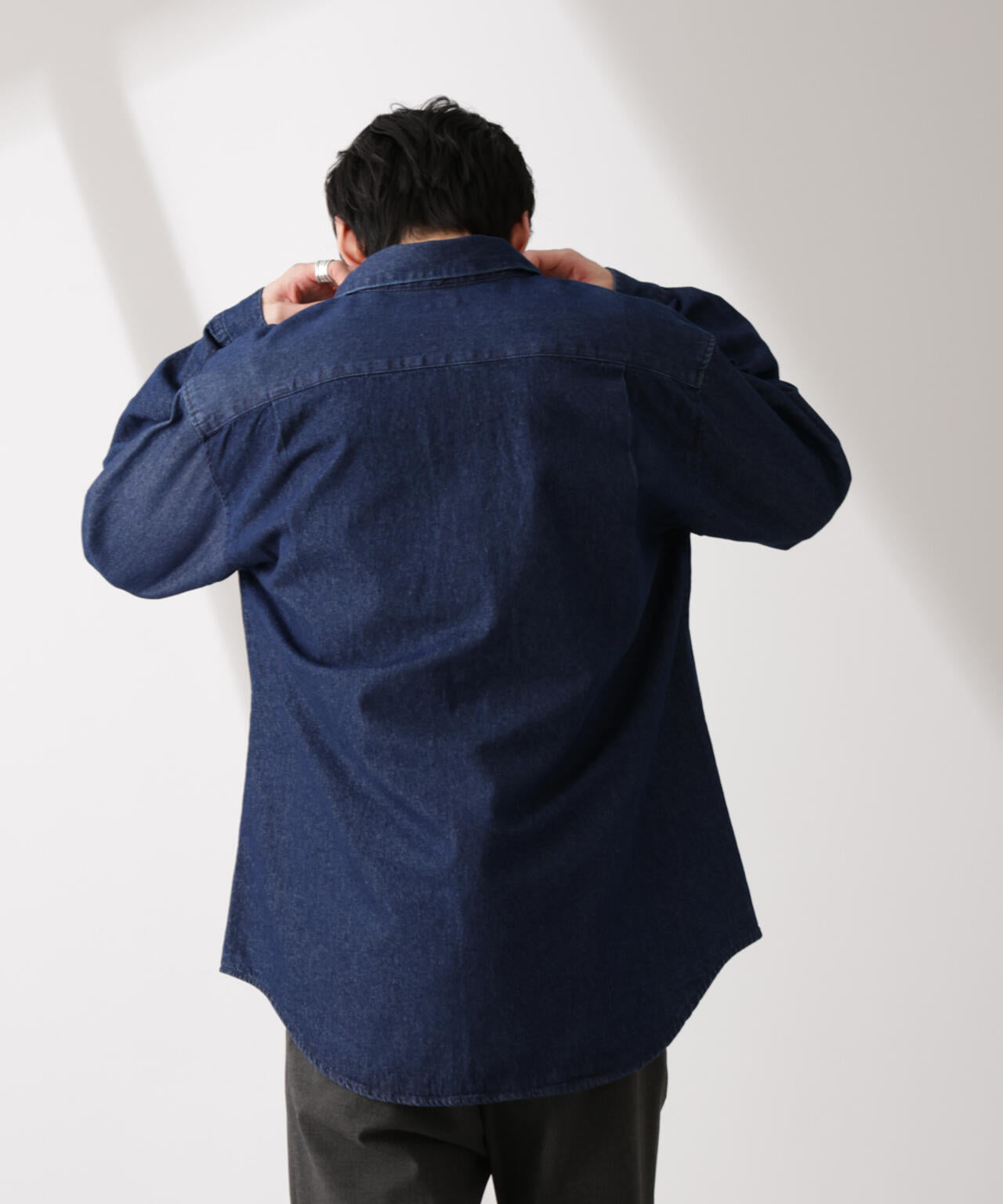 ライトオンスデニムシャツ 長袖 6725120205