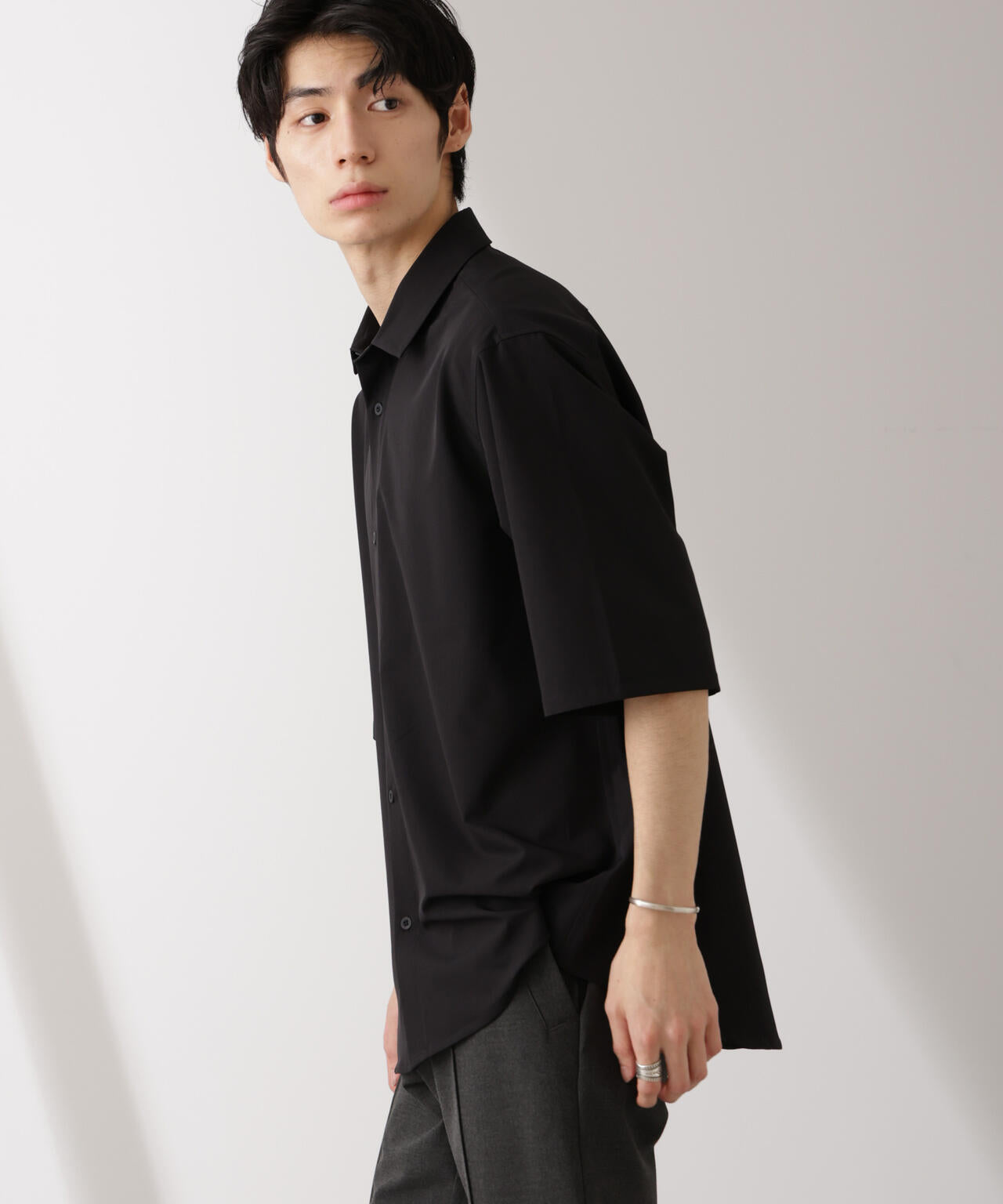 ライトウェイトストレッチ シャツ半袖 6725121206