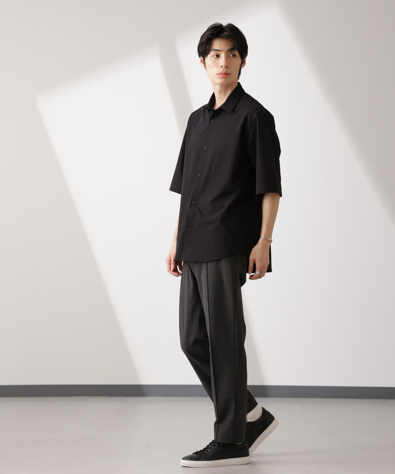 ライトウェイトストレッチ シャツ半袖 6725121206