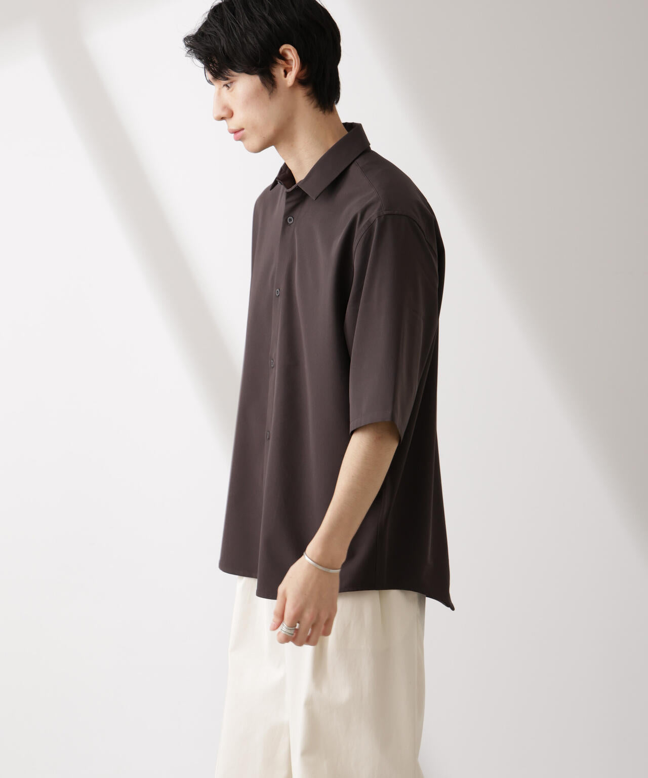 ライトウェイトストレッチ シャツ半袖 6725121206