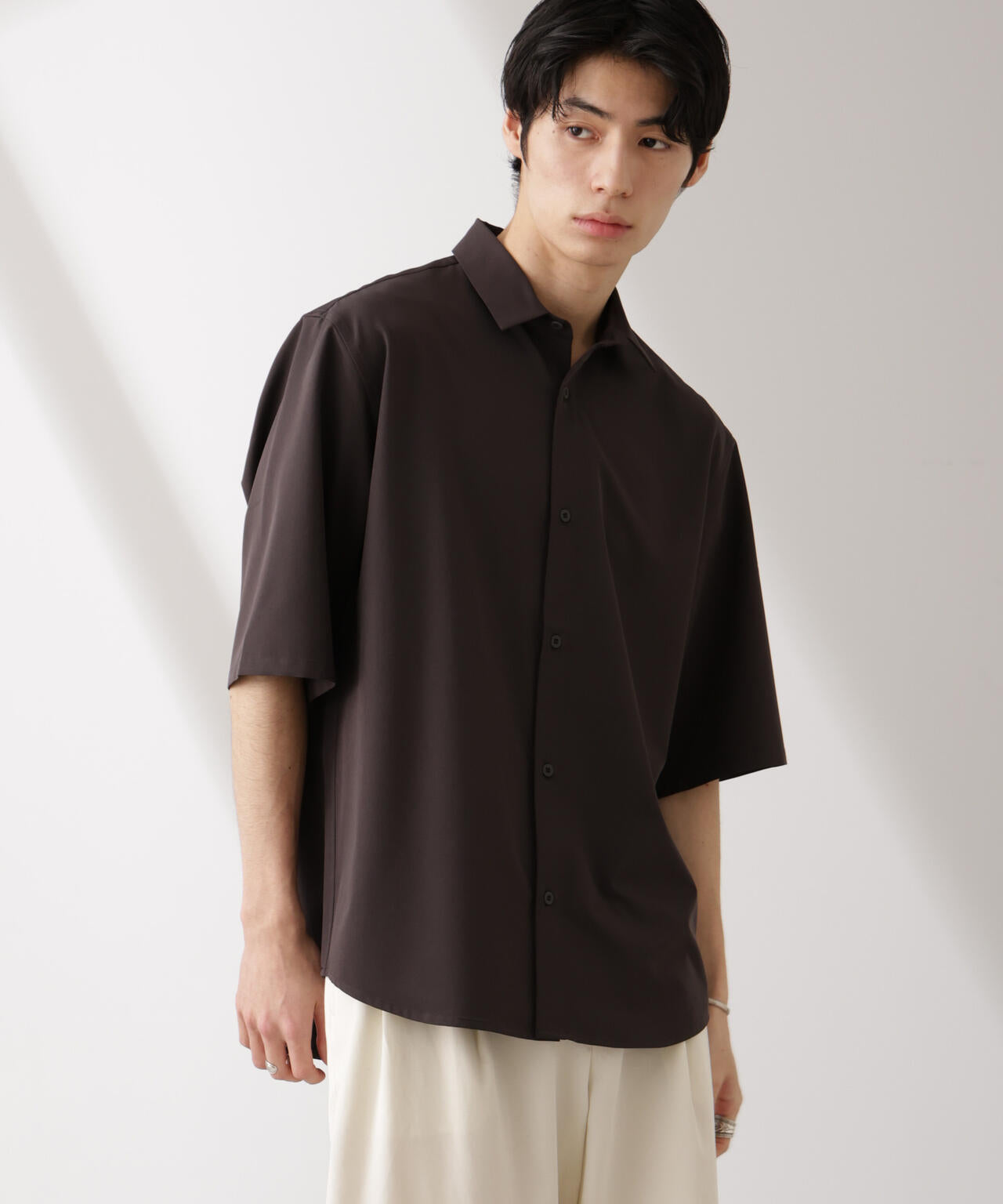 ライトウェイトストレッチ シャツ半袖 6725121206