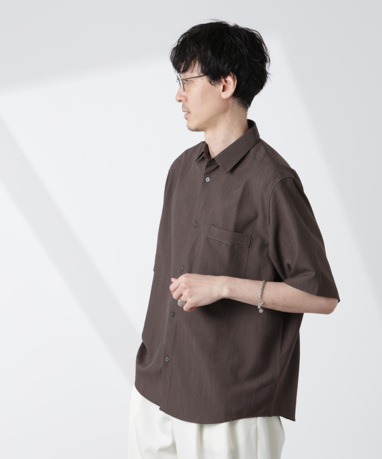 セオアルファシャツ 半袖(セットアップ可) 6725121208