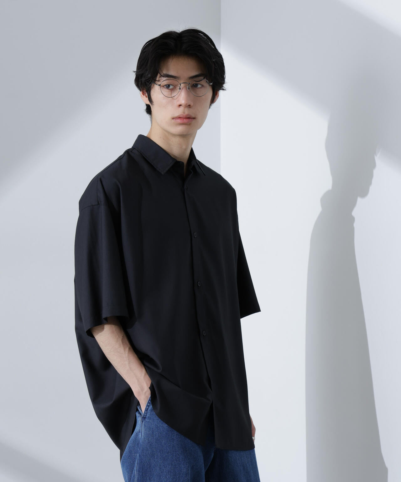 ビッグドレープシャツ 半袖 6725121210
