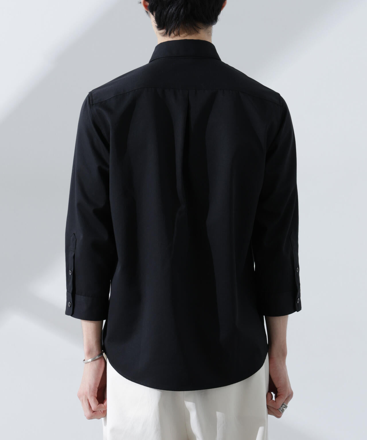 スタンダードレギュラーカラーシャツ/7分袖 6725121218