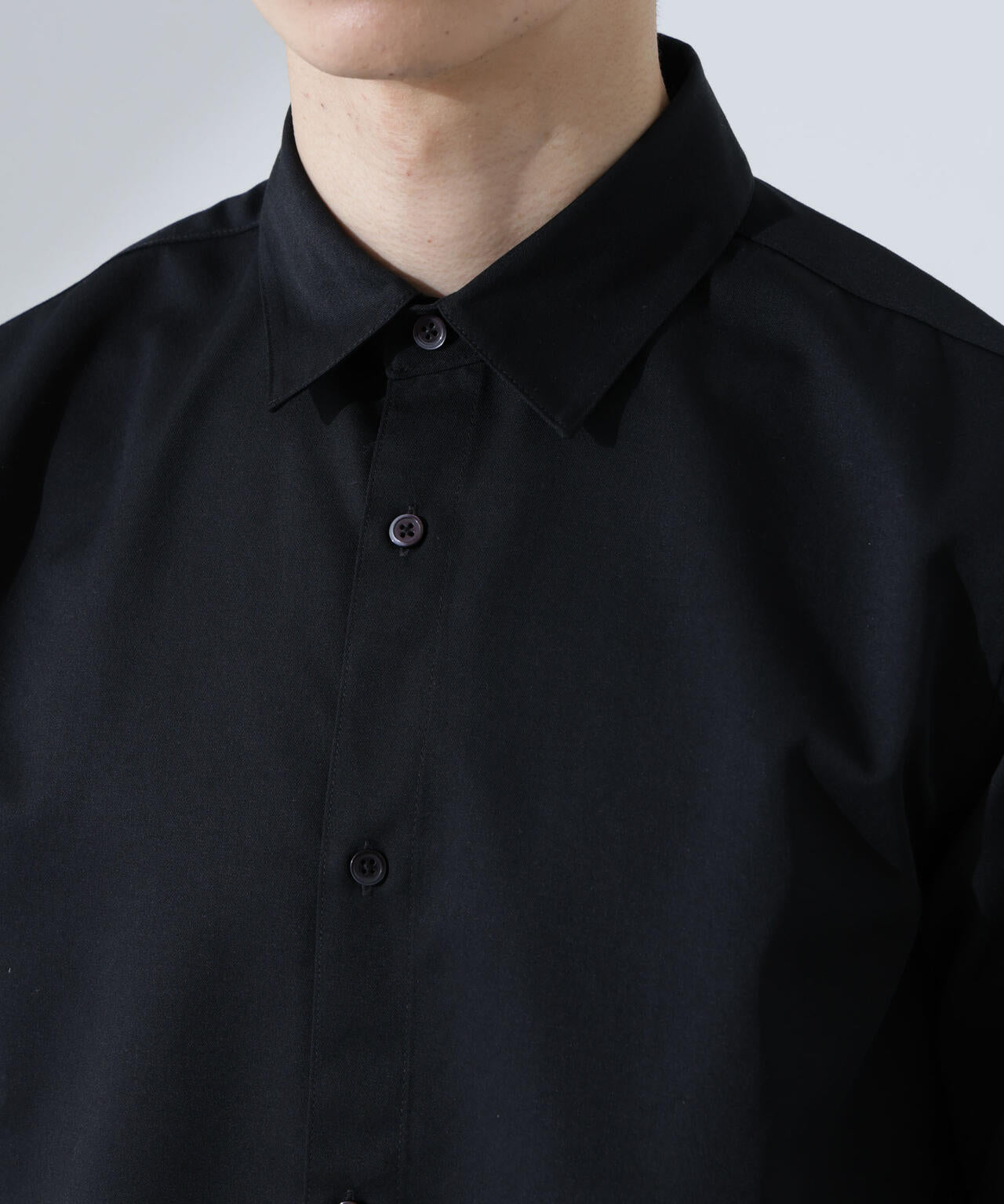 スタンダードレギュラーカラーシャツ/7分袖 6725121218