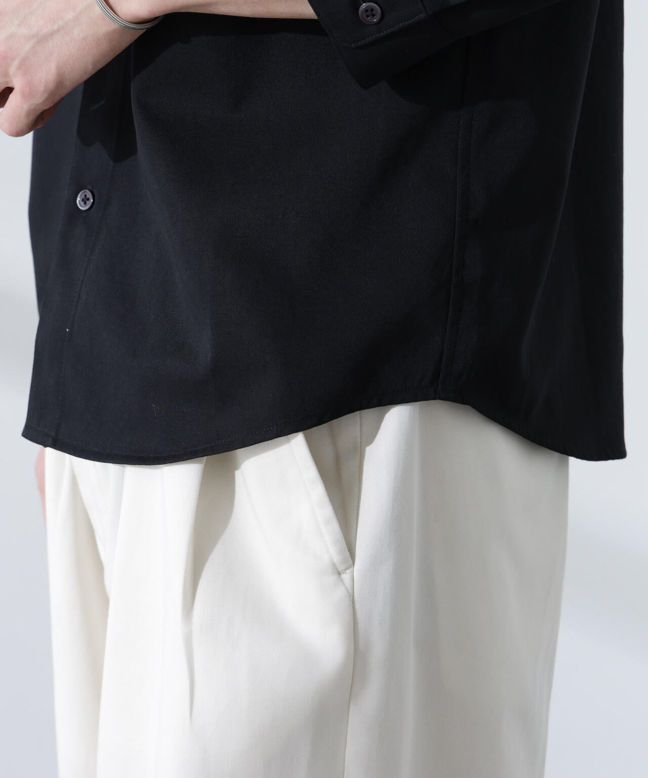 スタンダードレギュラーカラーシャツ/7分袖 6725121218