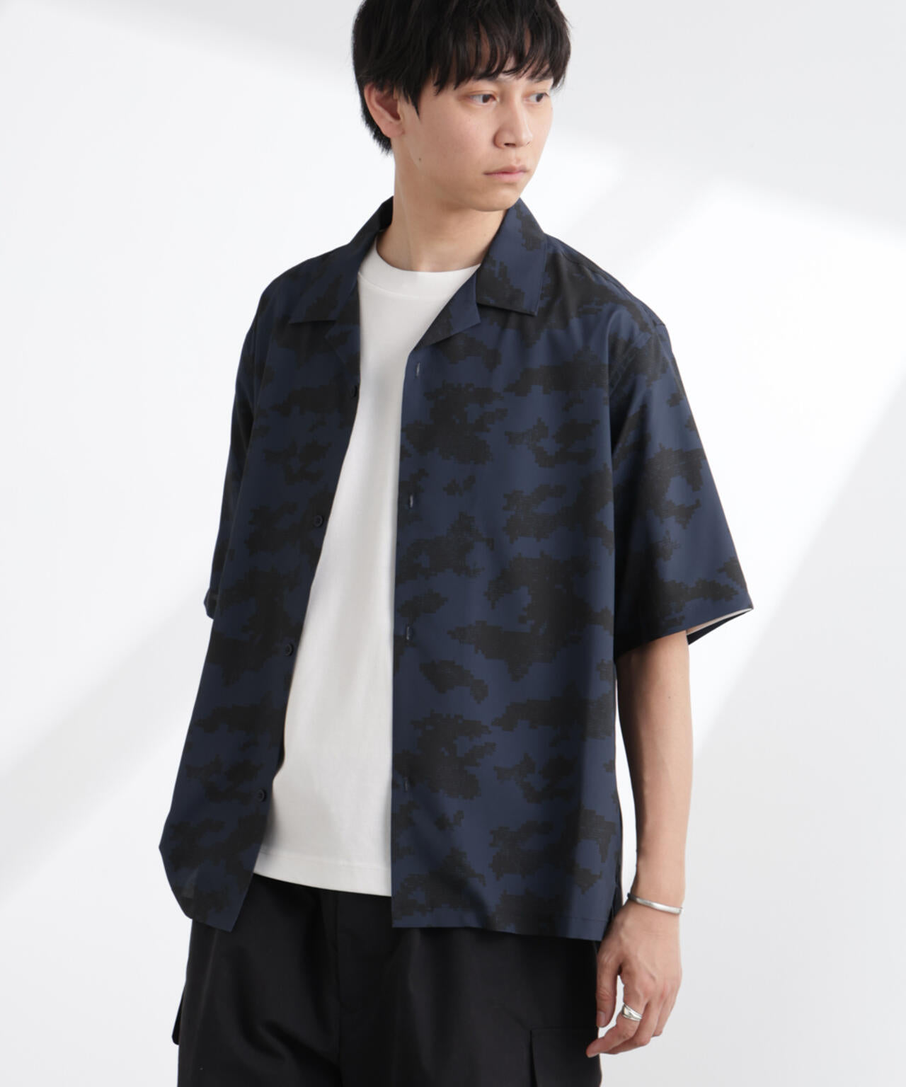 ク*エ様 ANACHRONORM半袖開襟シャツ！！！ AN288 VENTILATED S/S OPEN COLLER SHIRTS BLUE – ANACHRONORM