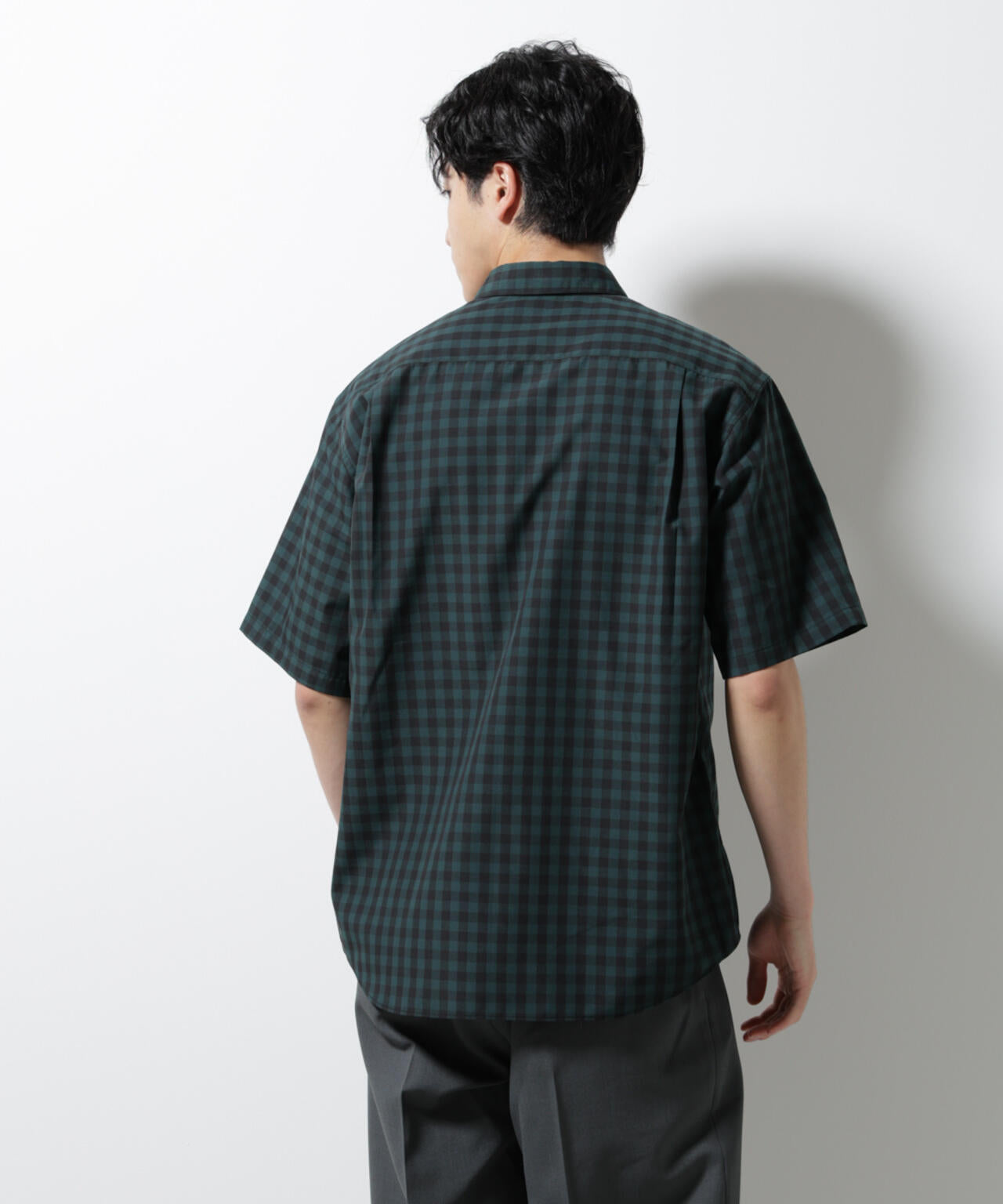 オリジナルギンガムシャツ 半袖 6725121225