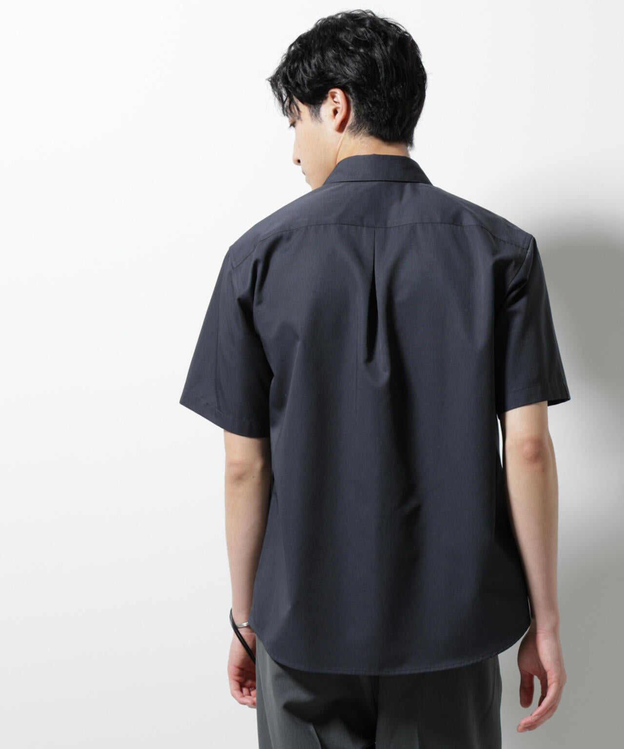 スタンダードレギュラーカラーシャツ/半袖 6725121227