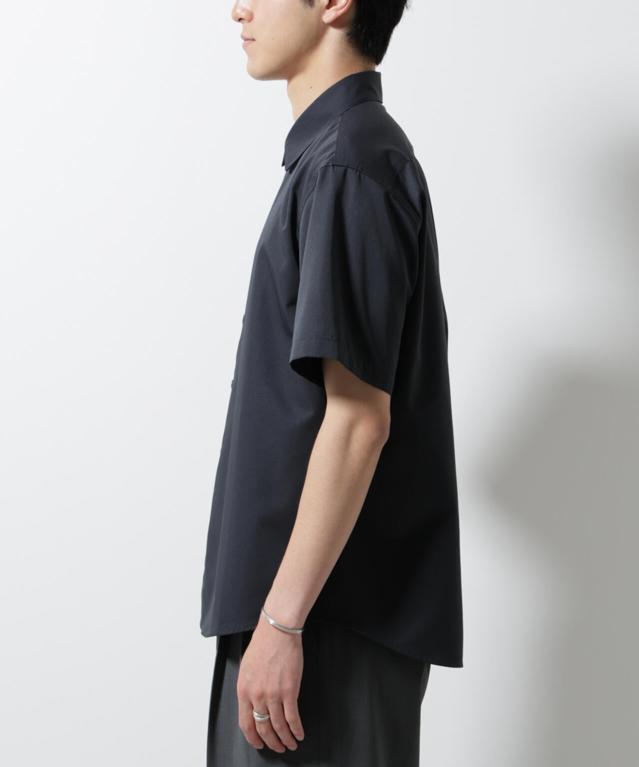 スタンダードレギュラーカラーシャツ/半袖 6725121227