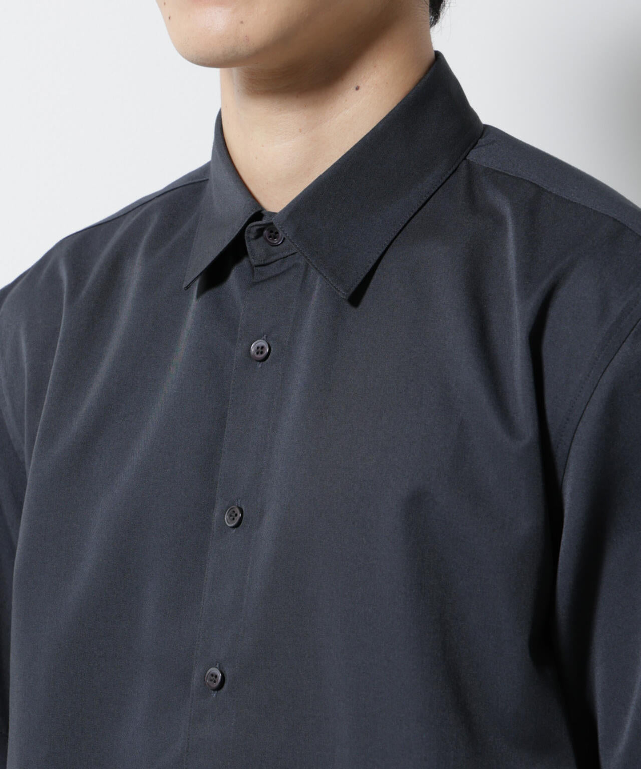 スタンダードレギュラーカラーシャツ/半袖 6725121227