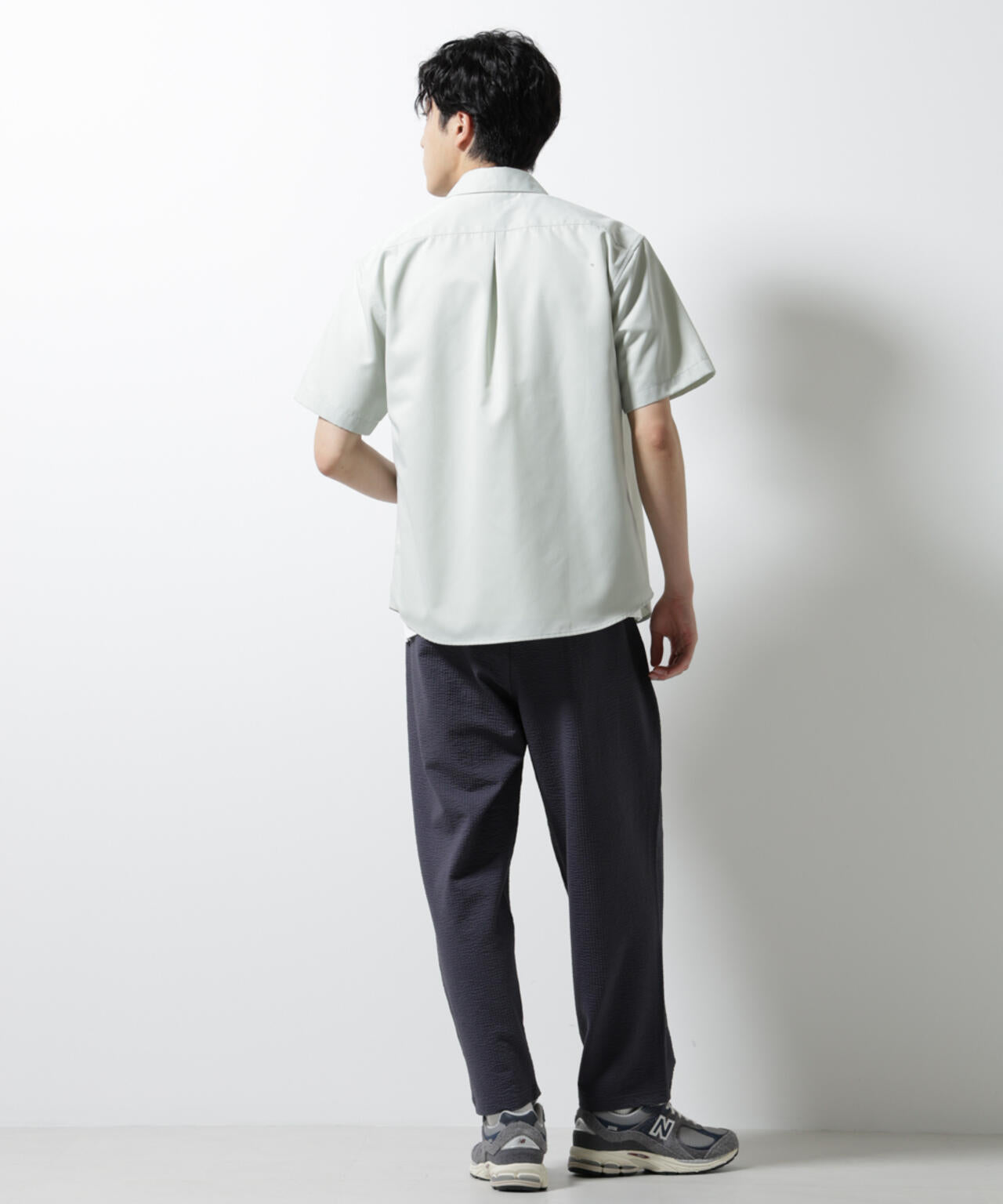 スタンダードレギュラーカラーシャツ/半袖 6725121227