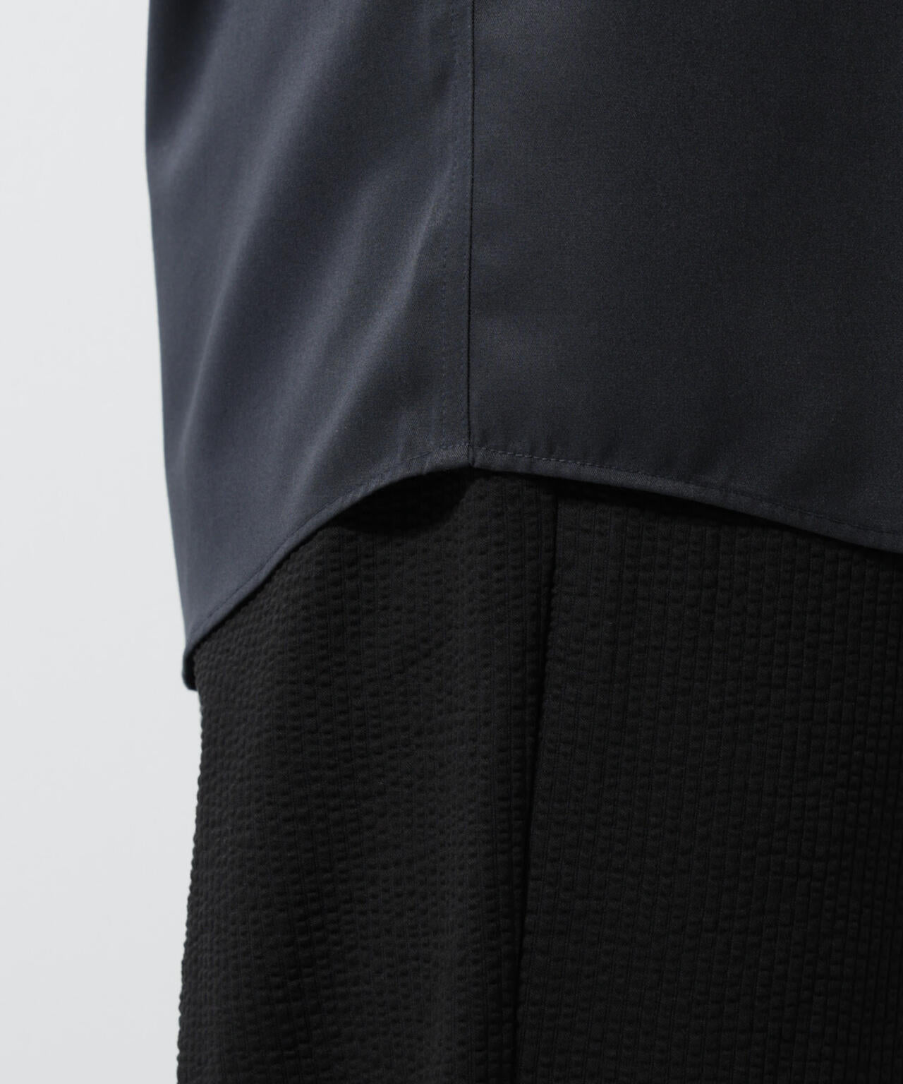 スタンダードバンドカラーシャツ/半袖 6725121228