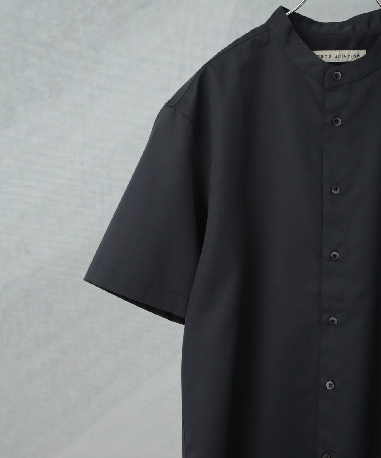 スタンダードバンドカラーシャツ/半袖 6725121228