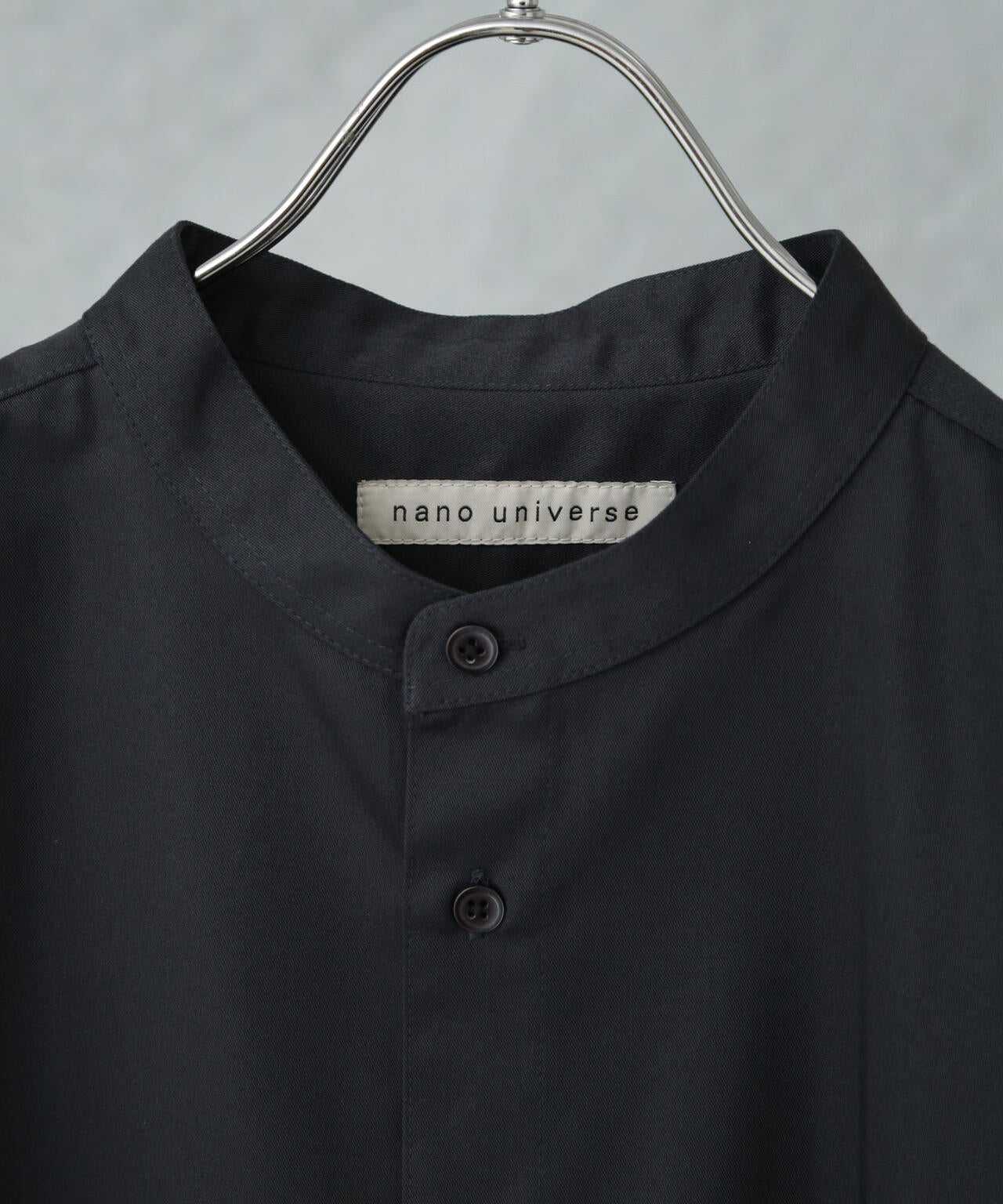 スタンダードバンドカラーシャツ/半袖 6725121228