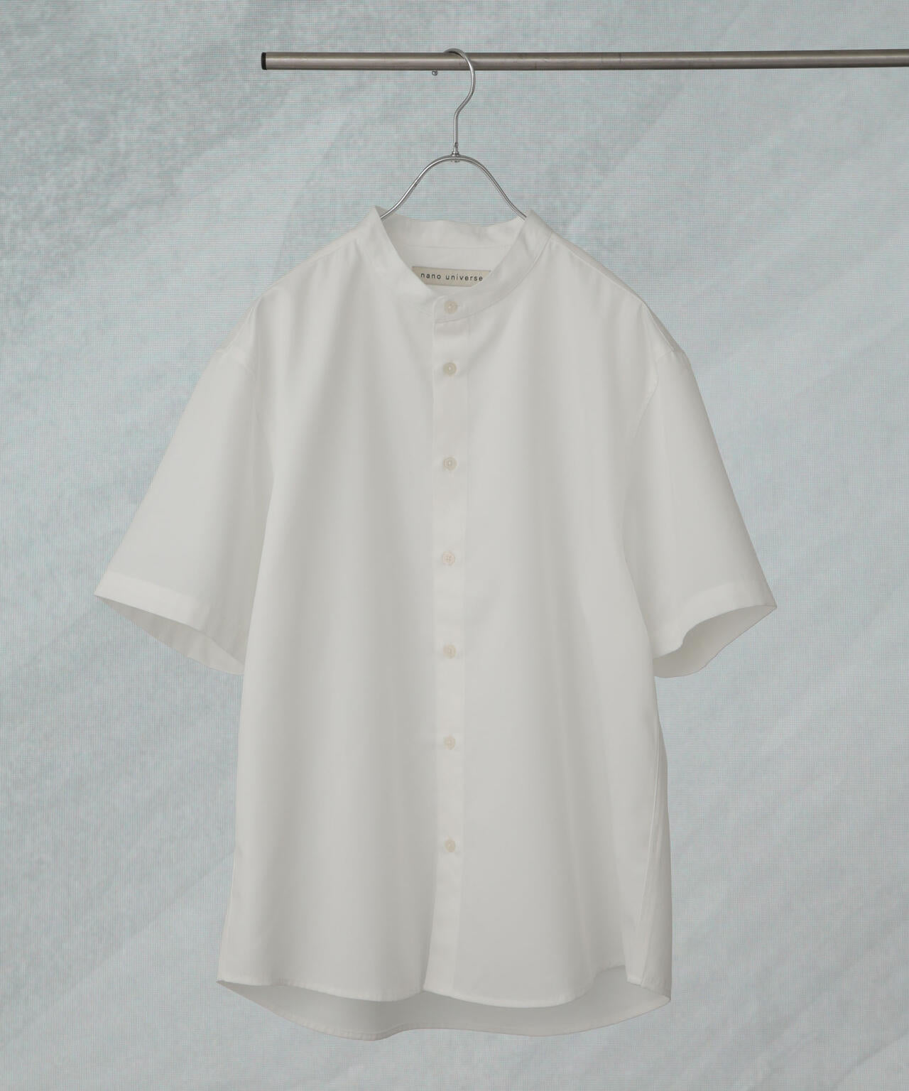 スタンダードバンドカラーシャツ/半袖 6725121228