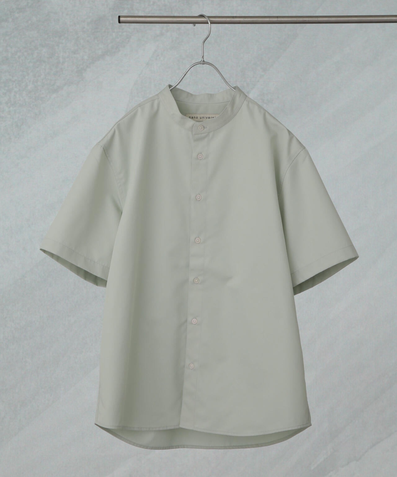 スタンダードバンドカラーシャツ/半袖 6725121228