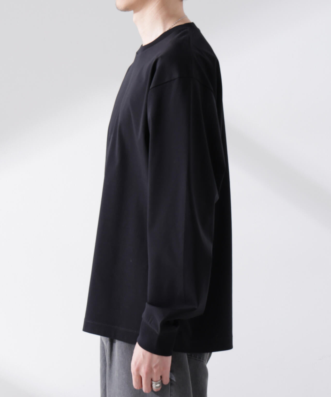 アンチスメル BIG クルーネックTシャツ 長袖 6725123207