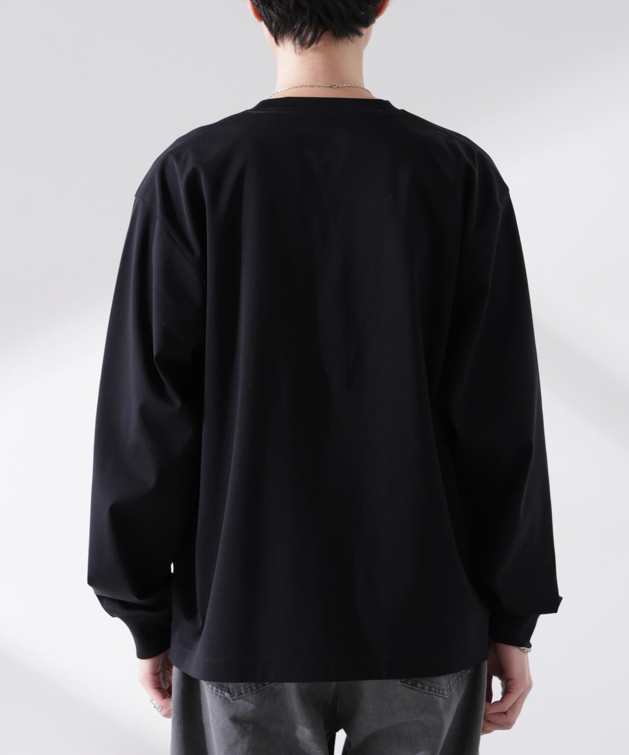アンチスメル BIG クルーネックTシャツ 長袖 6725123207
