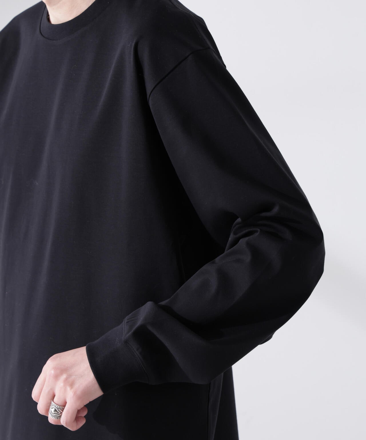 アンチスメル BIG クルーネックTシャツ 長袖 6725123207