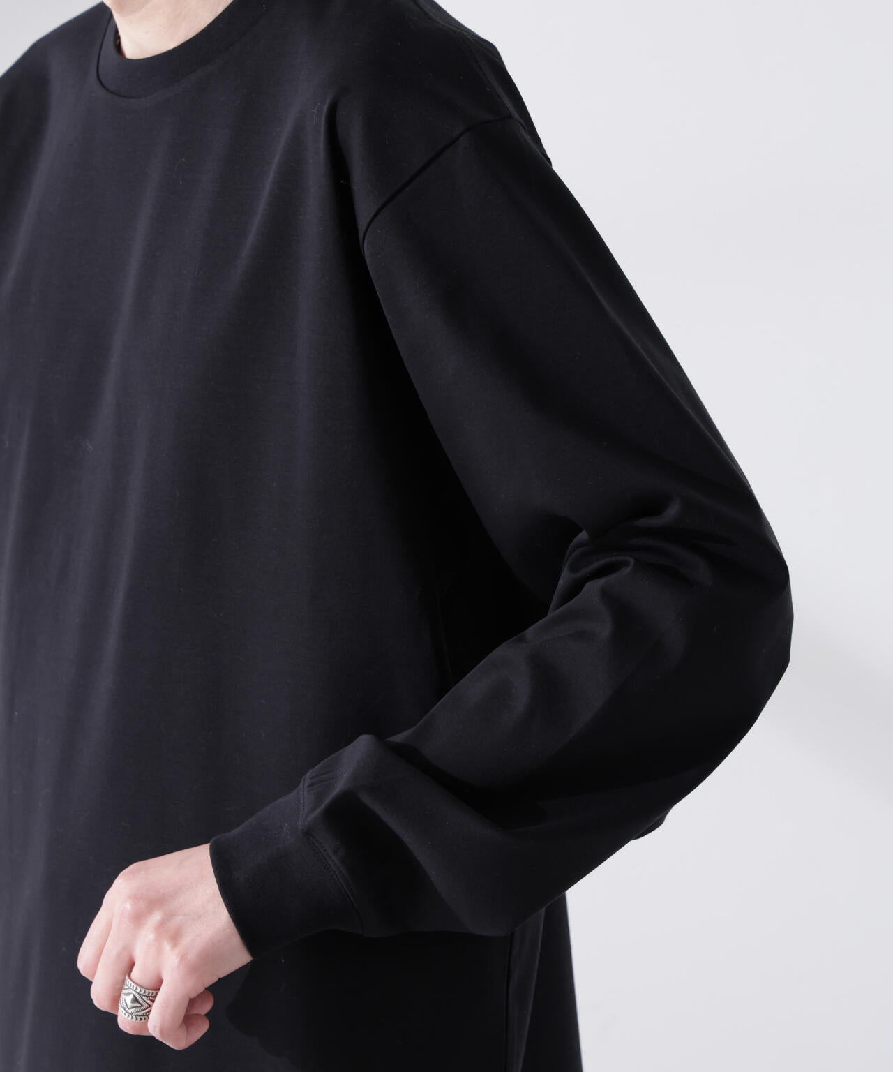 アンチスメル BIG クルーネックTシャツ 長袖 6725123207