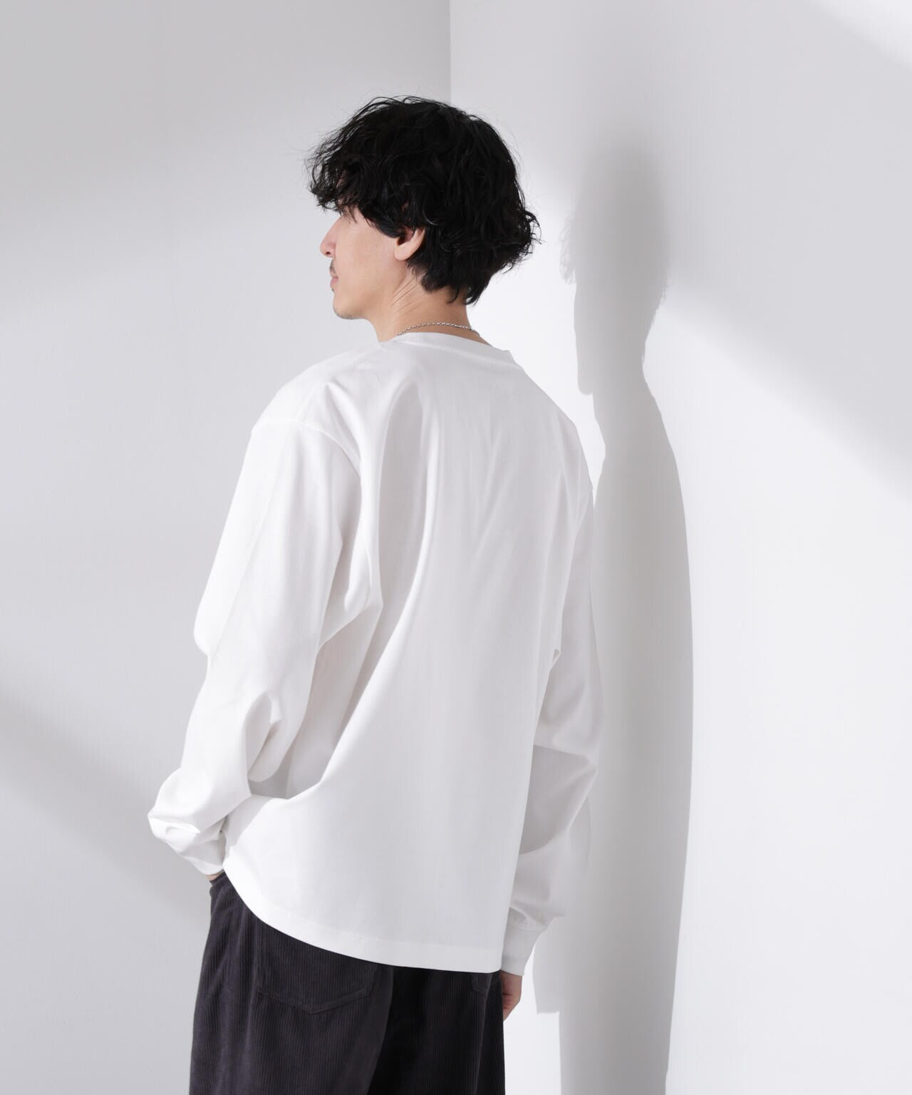 アンチスメル BIG クルーネックTシャツ 長袖 6725123207