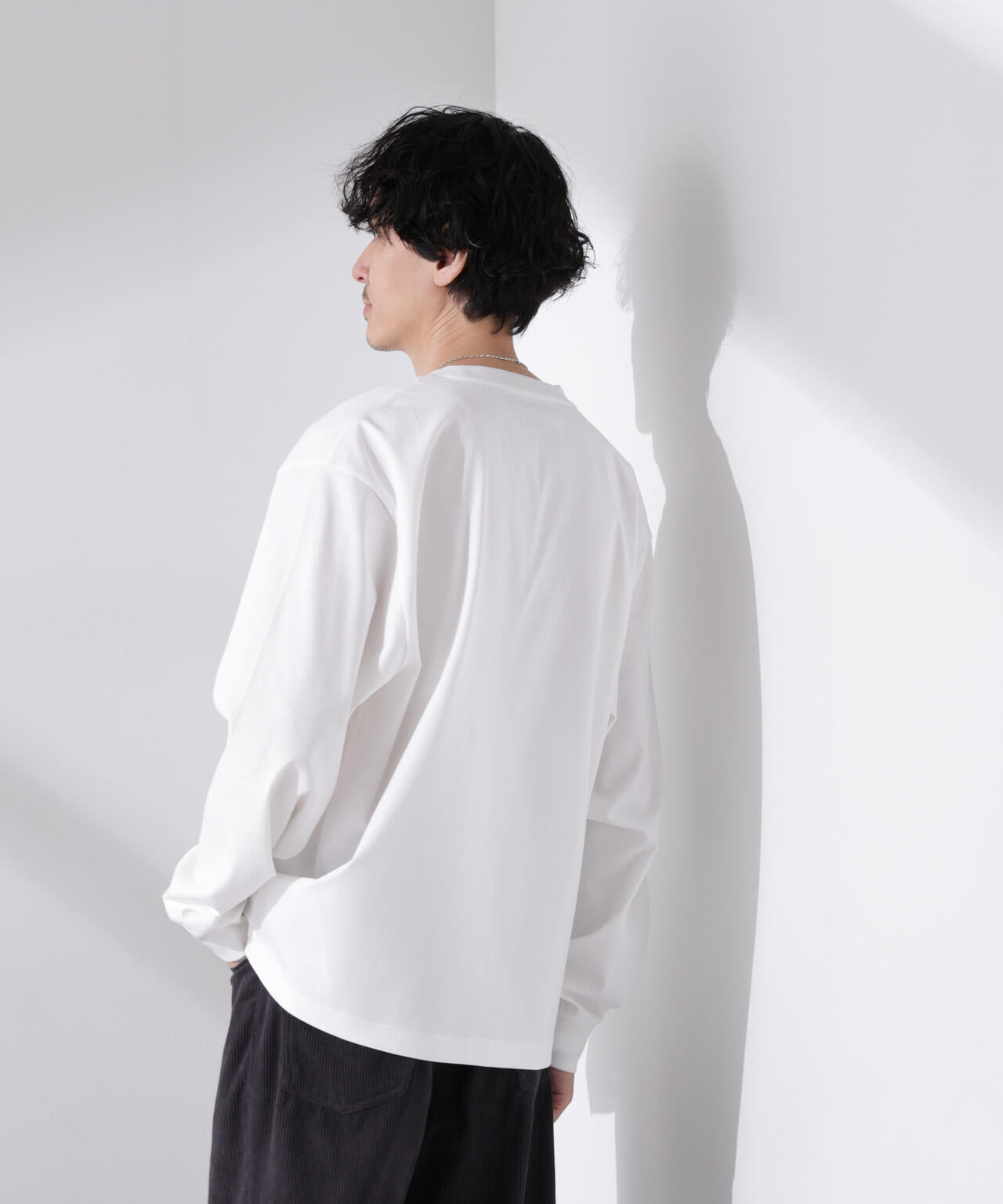 アンチスメル BIG クルーネックTシャツ 長袖 6725123207