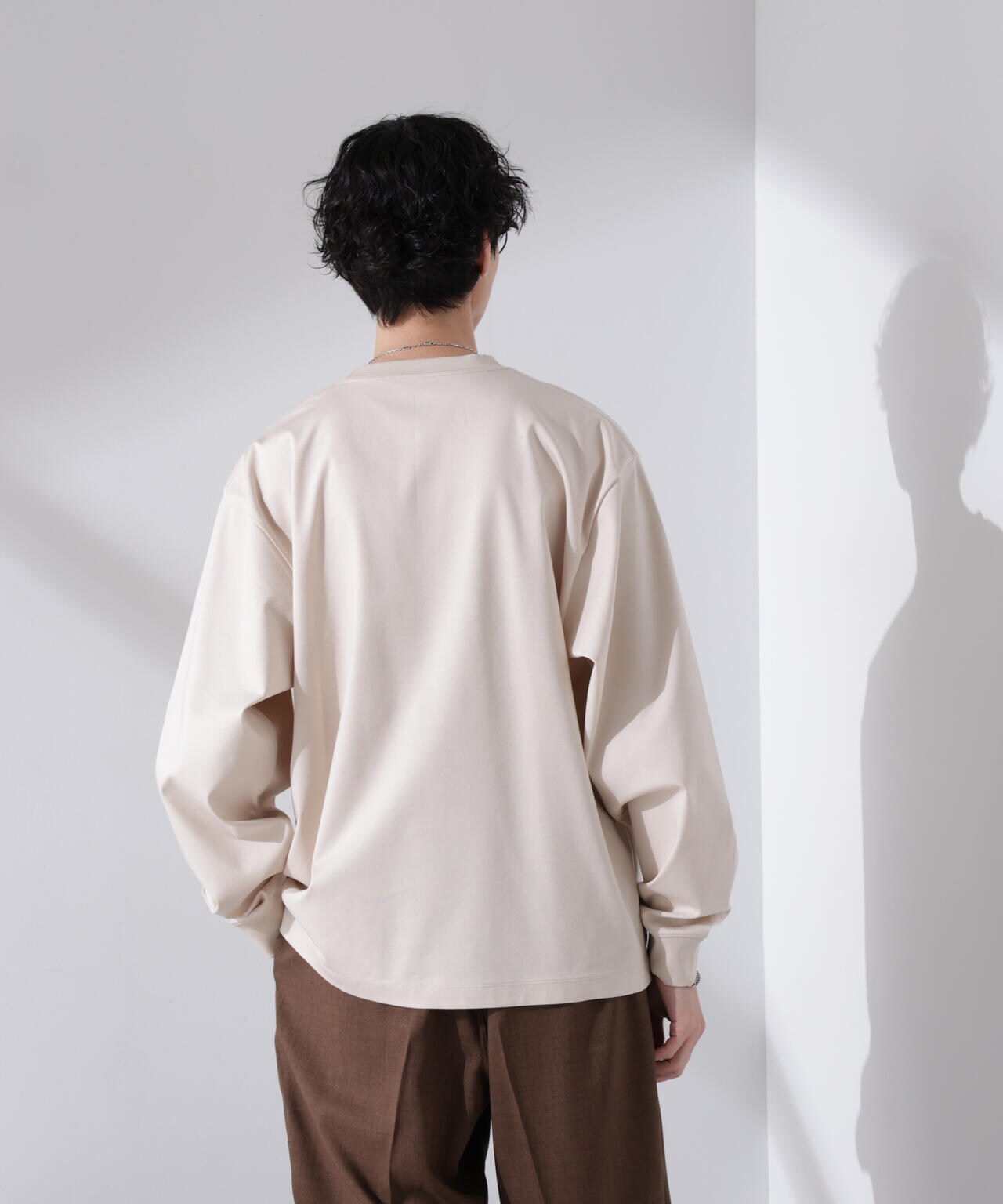 アンチスメル BIG クルーネックTシャツ 長袖 6725123207