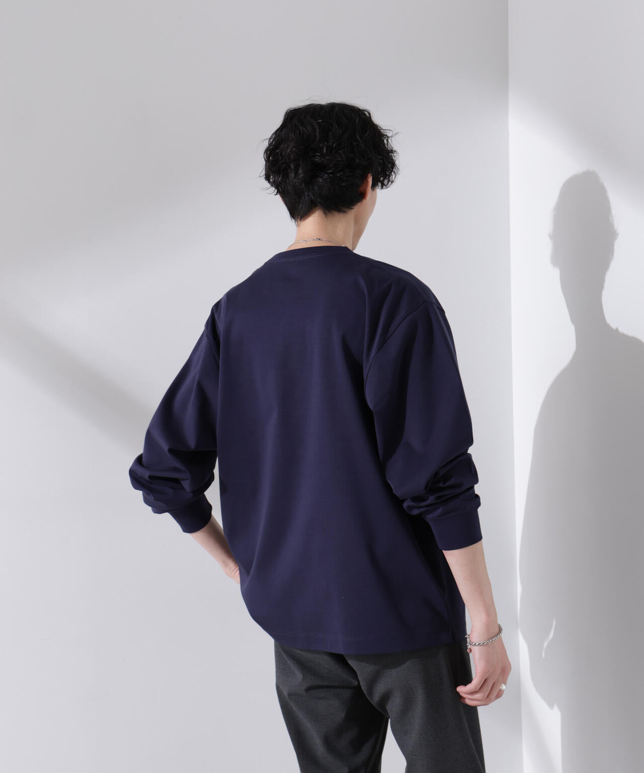 アンチスメル BIG クルーネックTシャツ 長袖 6725123207
