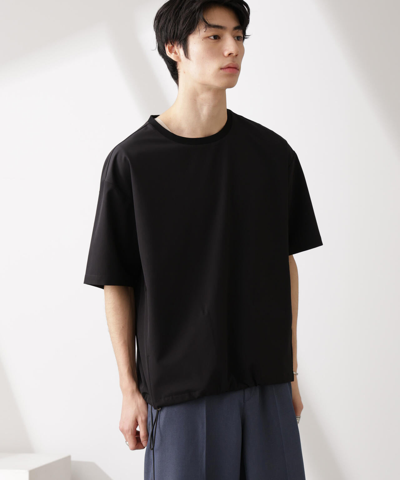 ライトウェイトストレッチ プルオーバー半袖(セットアップ可) 6725124201