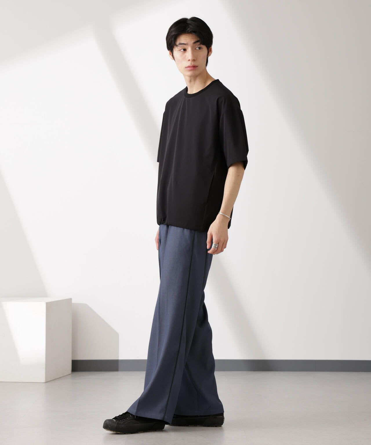 ライトウェイトストレッチ プルオーバー半袖(セットアップ可) 6725124201