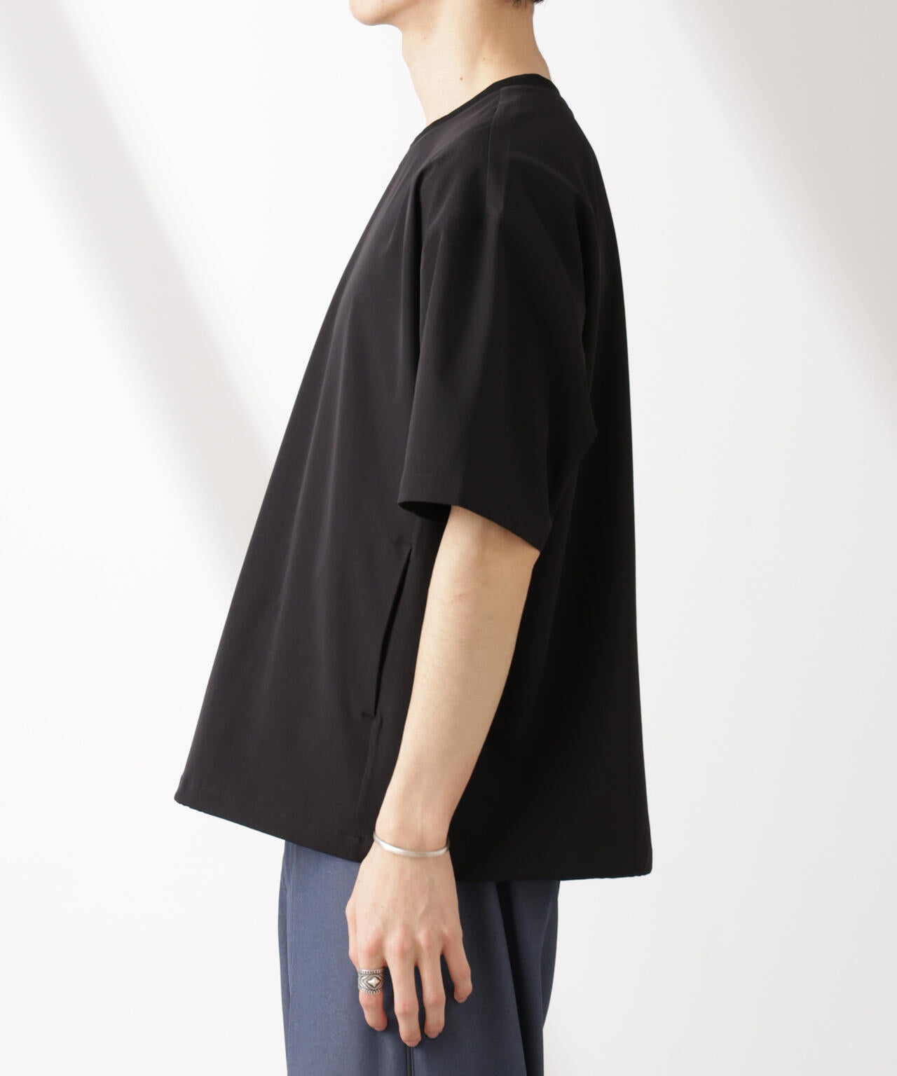 ライトウェイトストレッチ プルオーバー半袖(セットアップ可) 6725124201