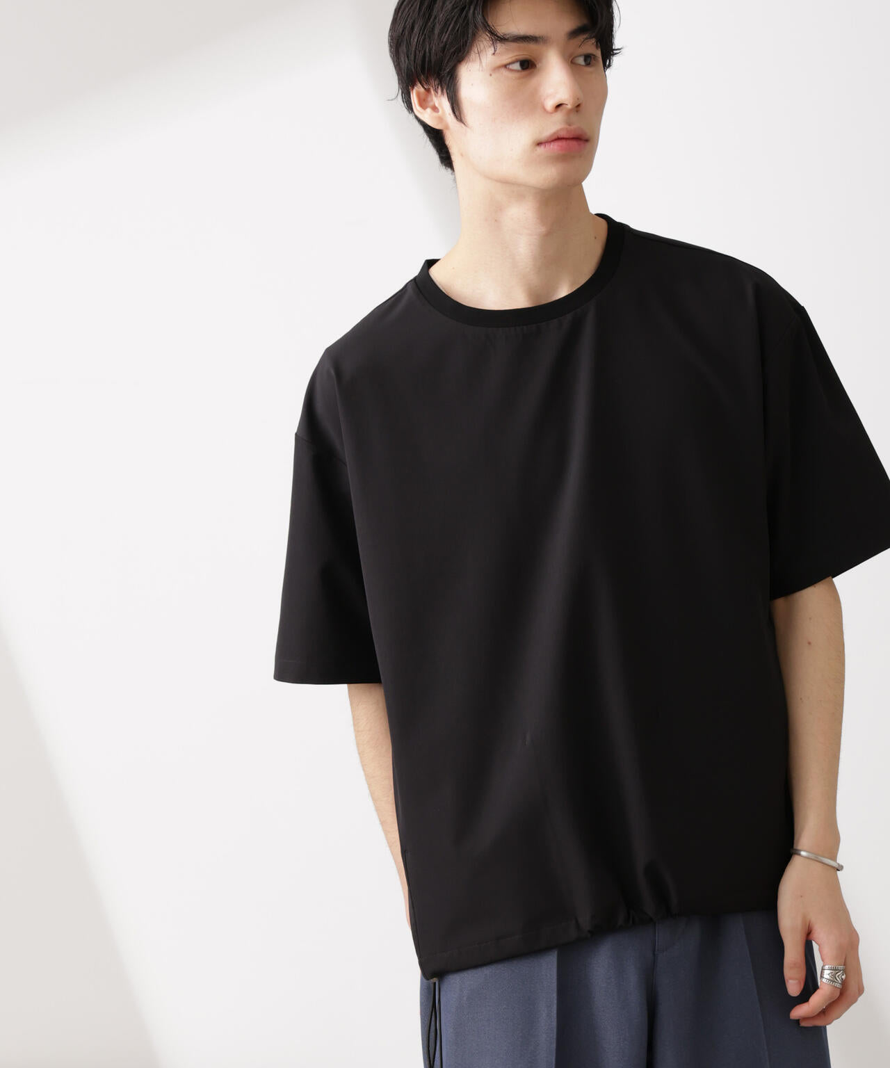 ライトウェイトストレッチ プルオーバー半袖(セットアップ可) 6725124201