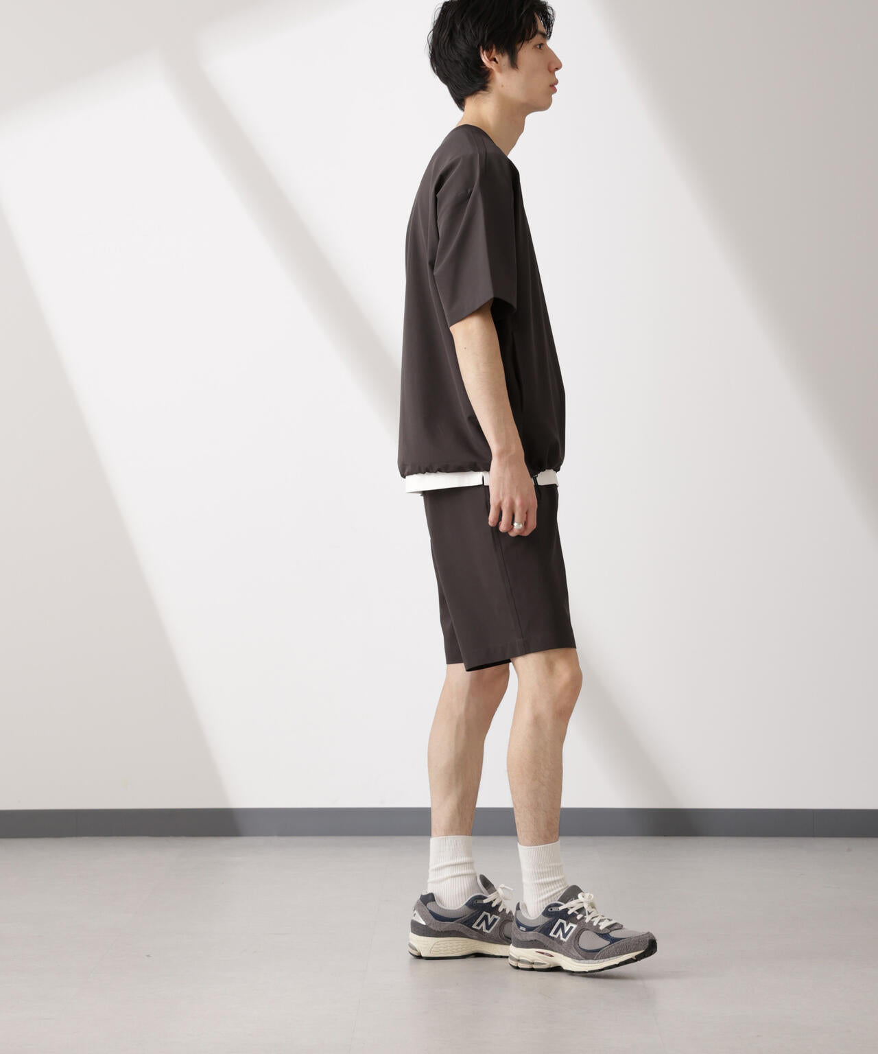 ライトウェイトストレッチ プルオーバー半袖(セットアップ可) 6725124201