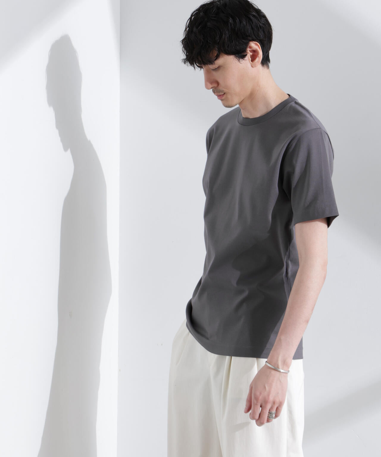 アンチスメル クルーネックTシャツ 半袖 6725124202