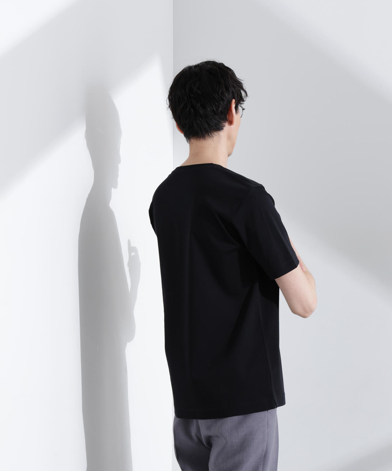 アンチスメル VネックTシャツ 半袖 6725124203