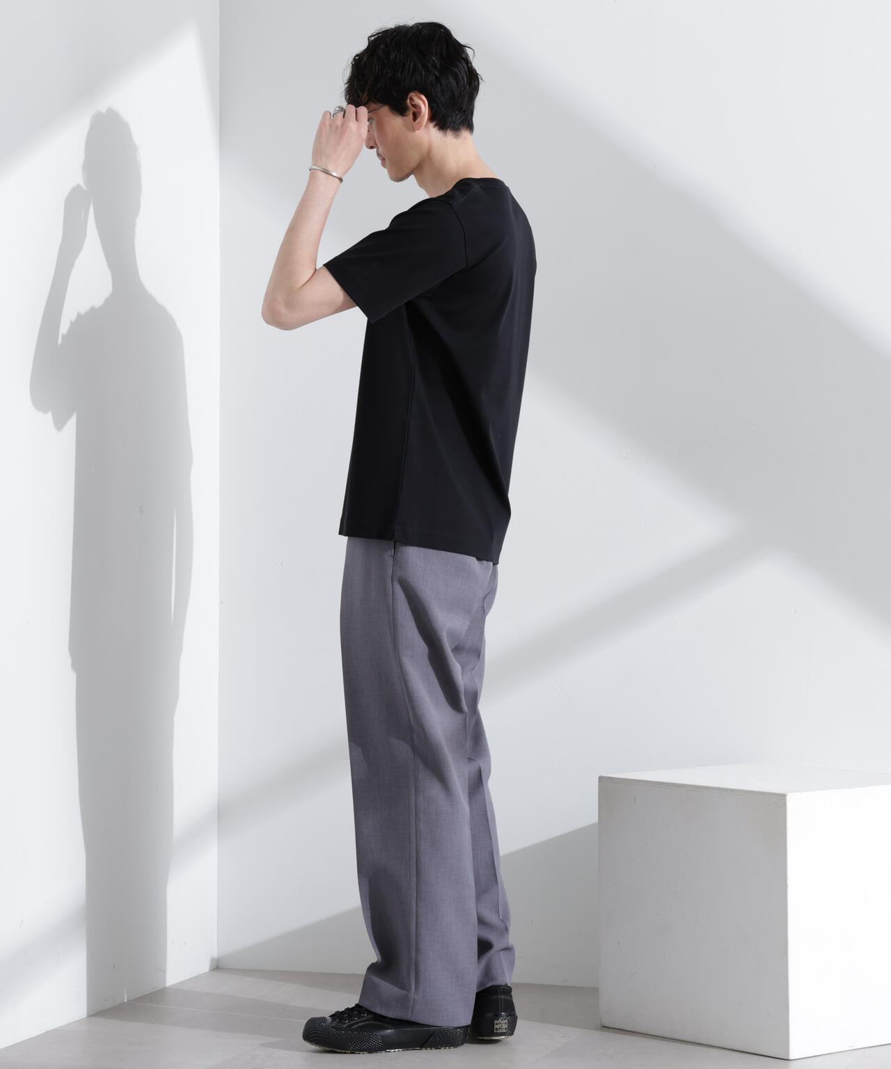 アンチスメル VネックTシャツ 半袖 6725124203