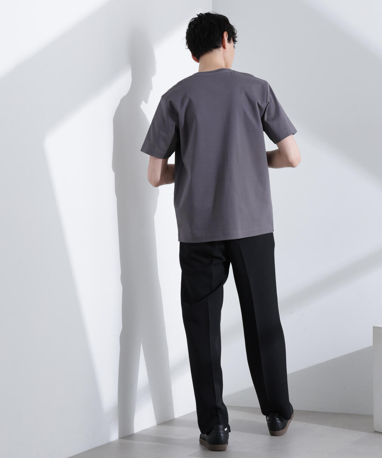 アンチスメル VネックTシャツ 半袖 6725124203