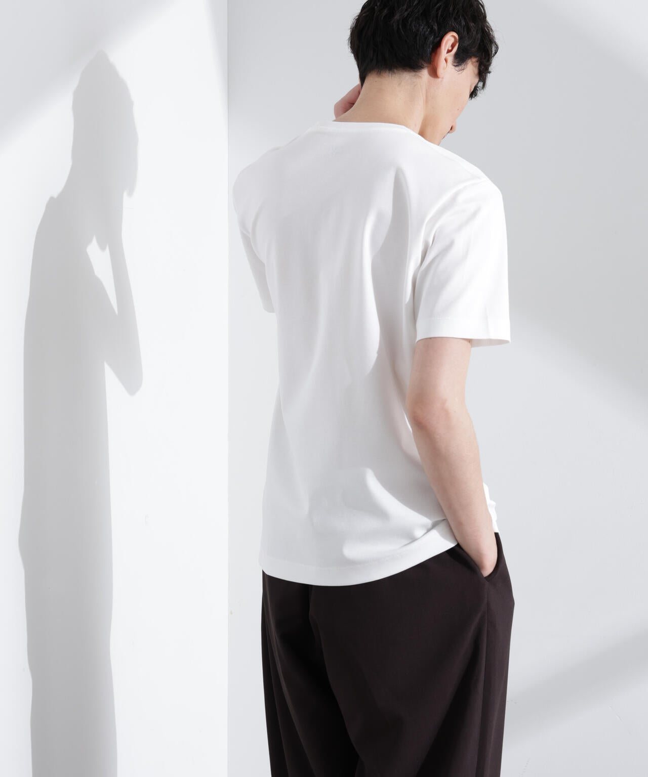 アンチスメル VネックTシャツ 半袖 6725124203