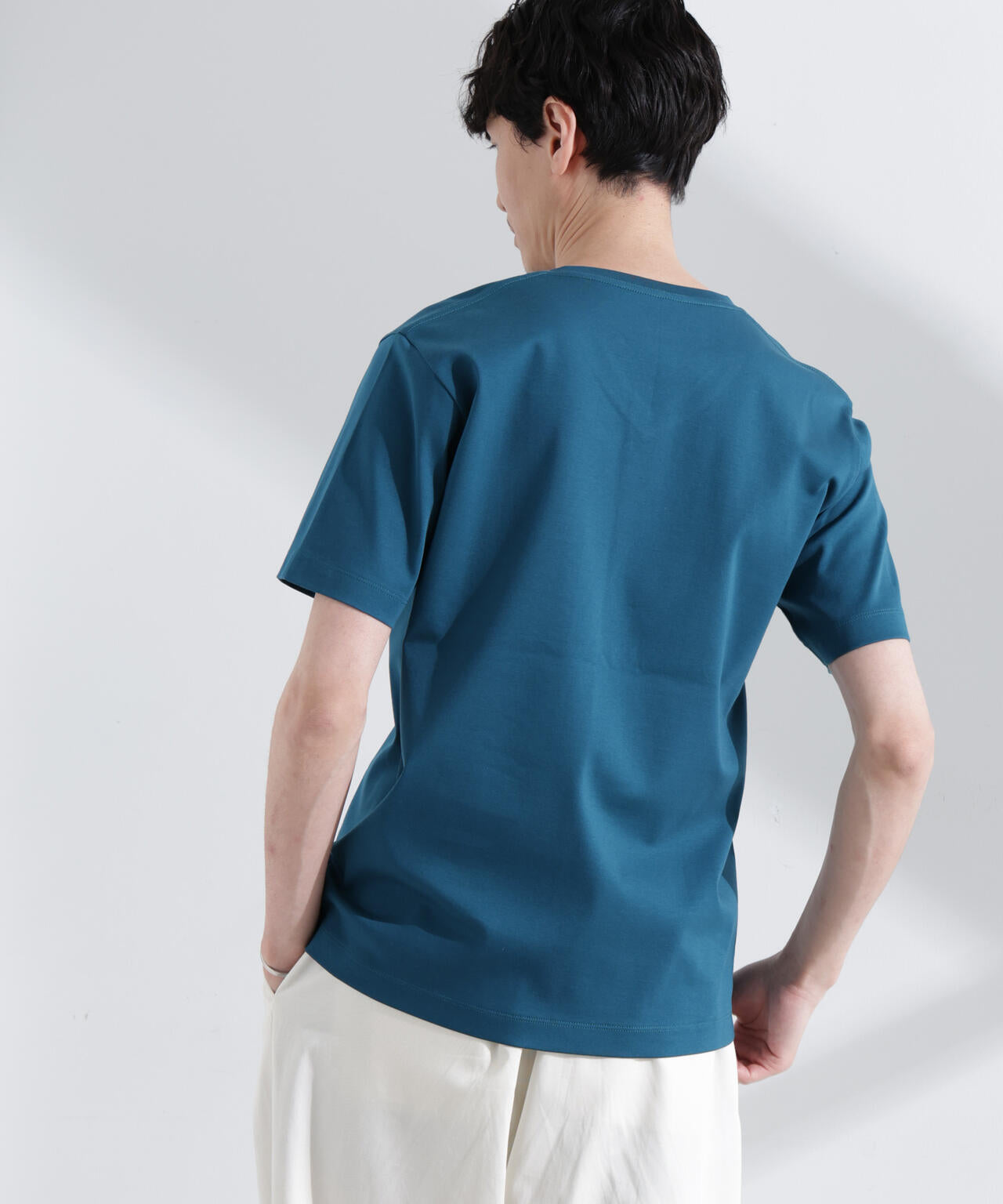 アンチスメル VネックTシャツ 半袖 6725124203