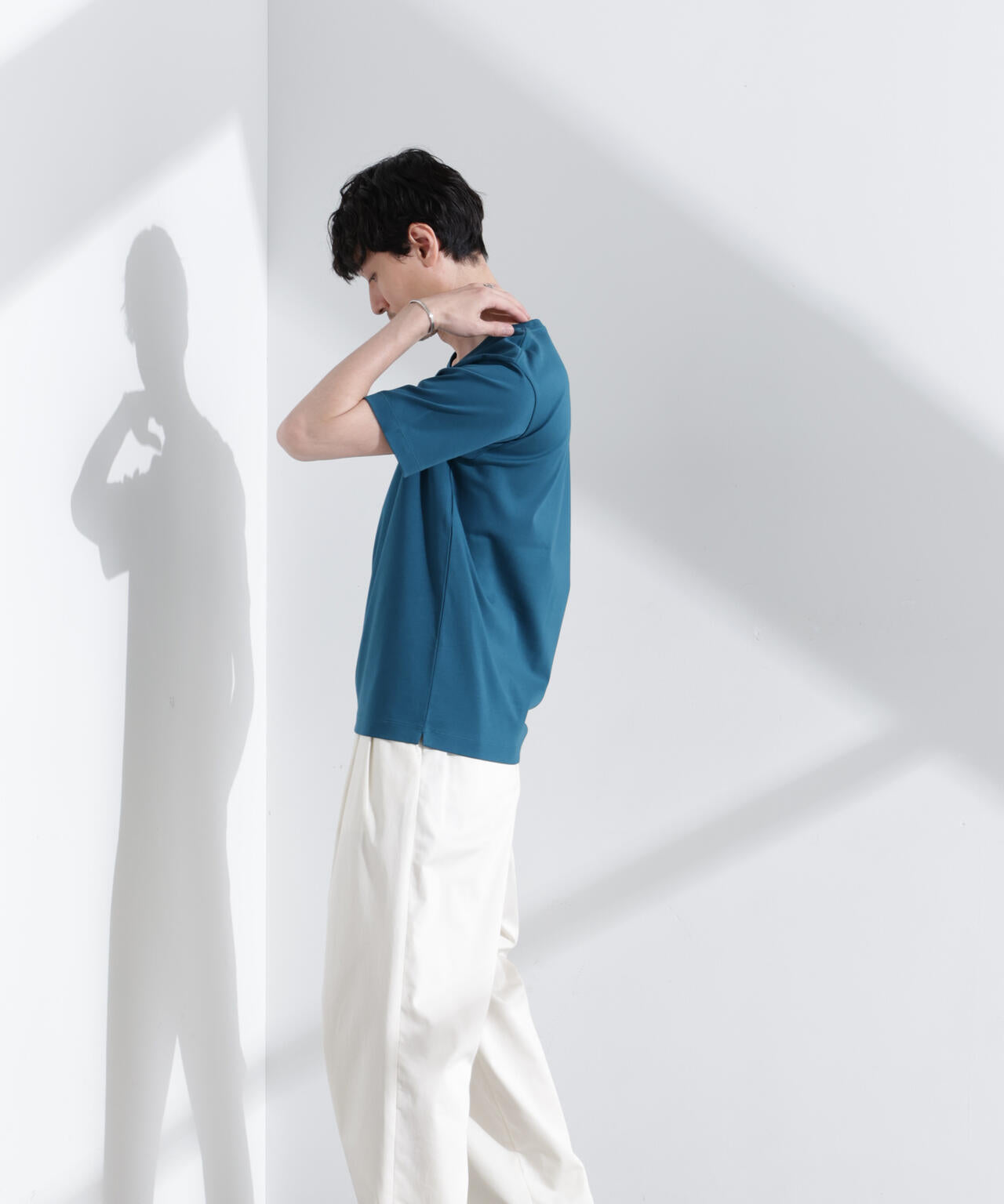 アンチスメル VネックTシャツ 半袖 6725124203