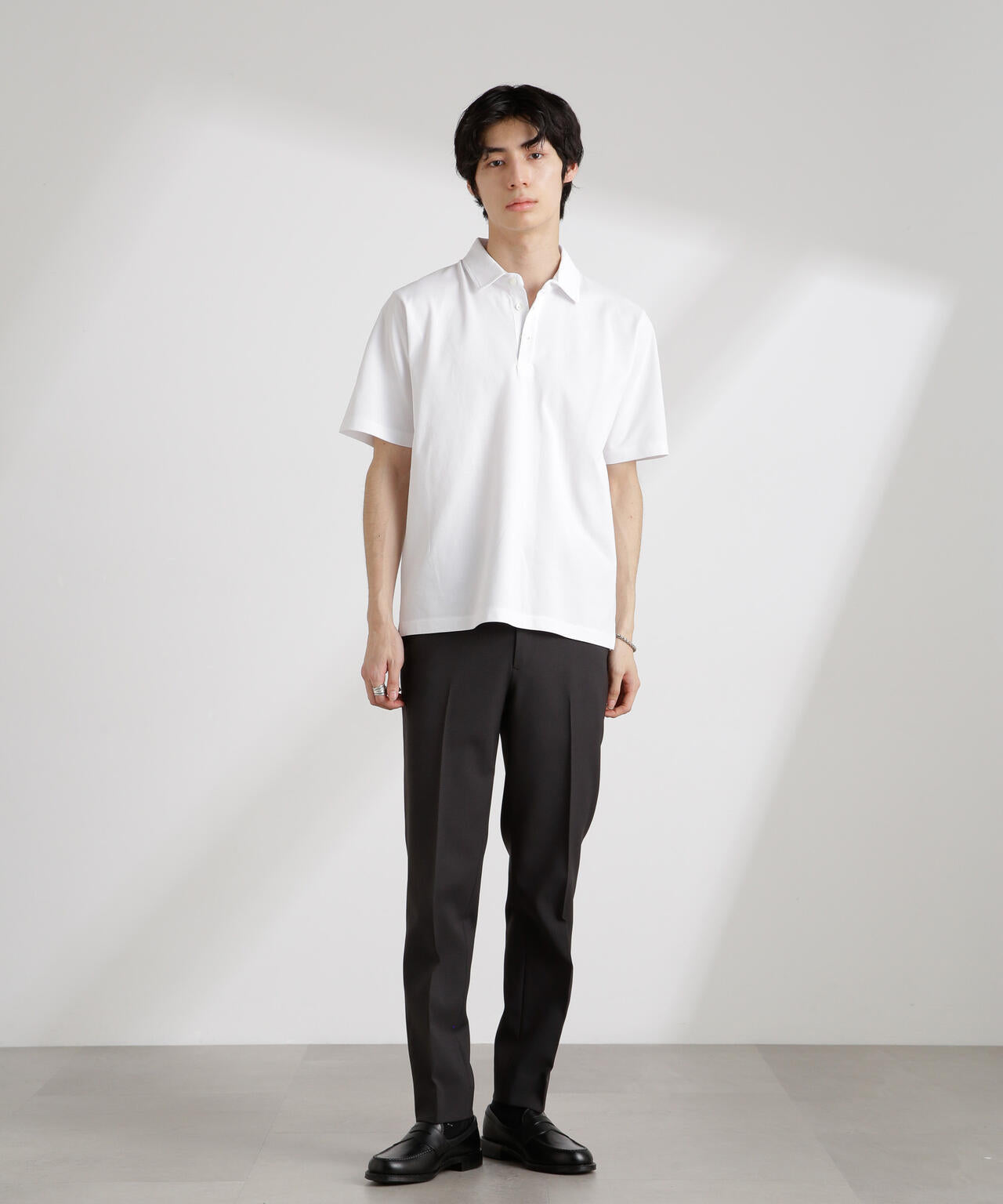 アンチスメル 鹿の子ポロ 半袖 6725124206