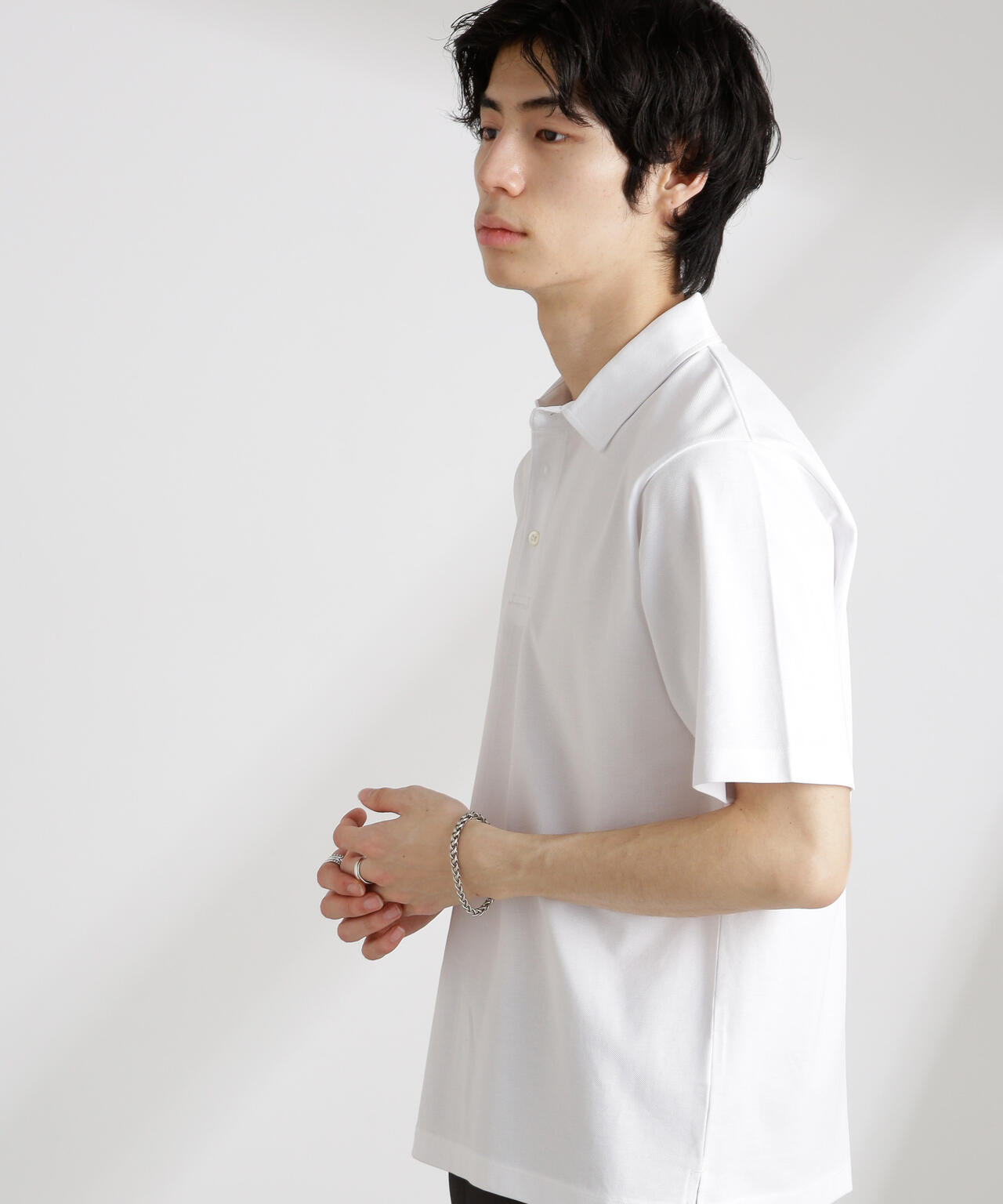 アンチスメル 鹿の子ポロ 半袖 6725124206