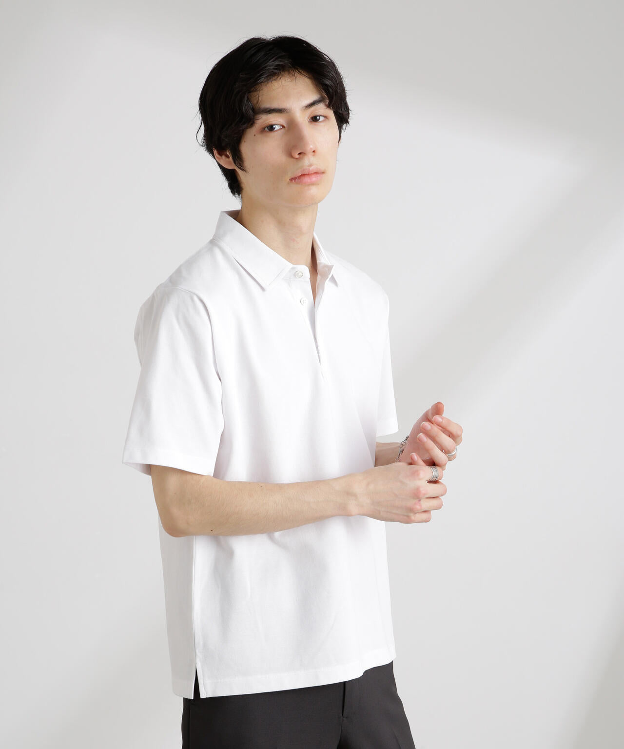 アンチスメル 鹿の子ポロ 半袖 6725124206